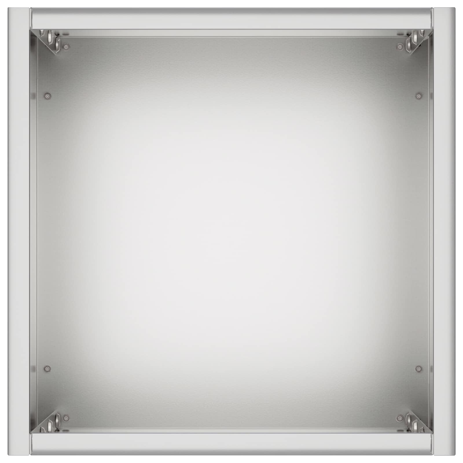 Tuin Bloempot 2 st zilver 20 x 20 x 50 cm Gegalvaniseerd staal image 5