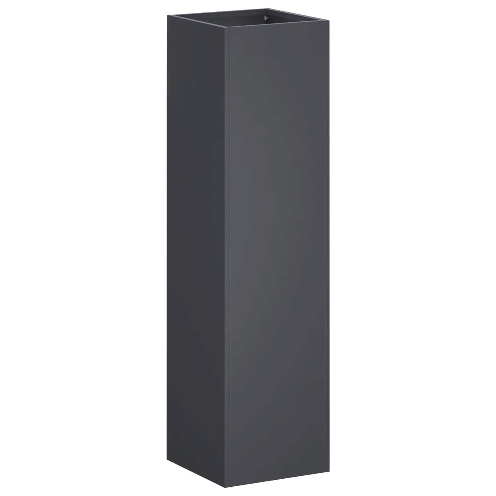 Plantenbak Antraciet 20 x 20 x 75 cm Koudgewalst staal image 2