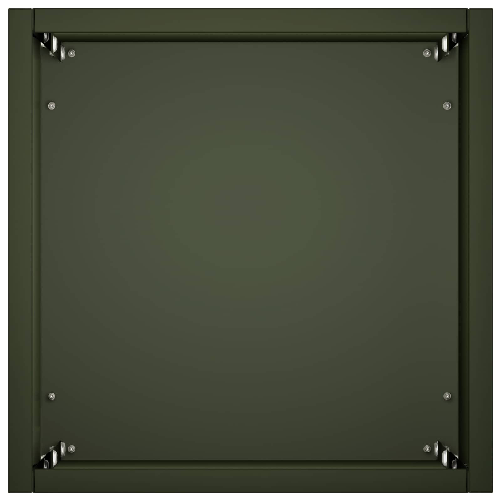 Plantenbak Olijfgroen 20 x 20 x 75 cm Koudgewalst staal image 4