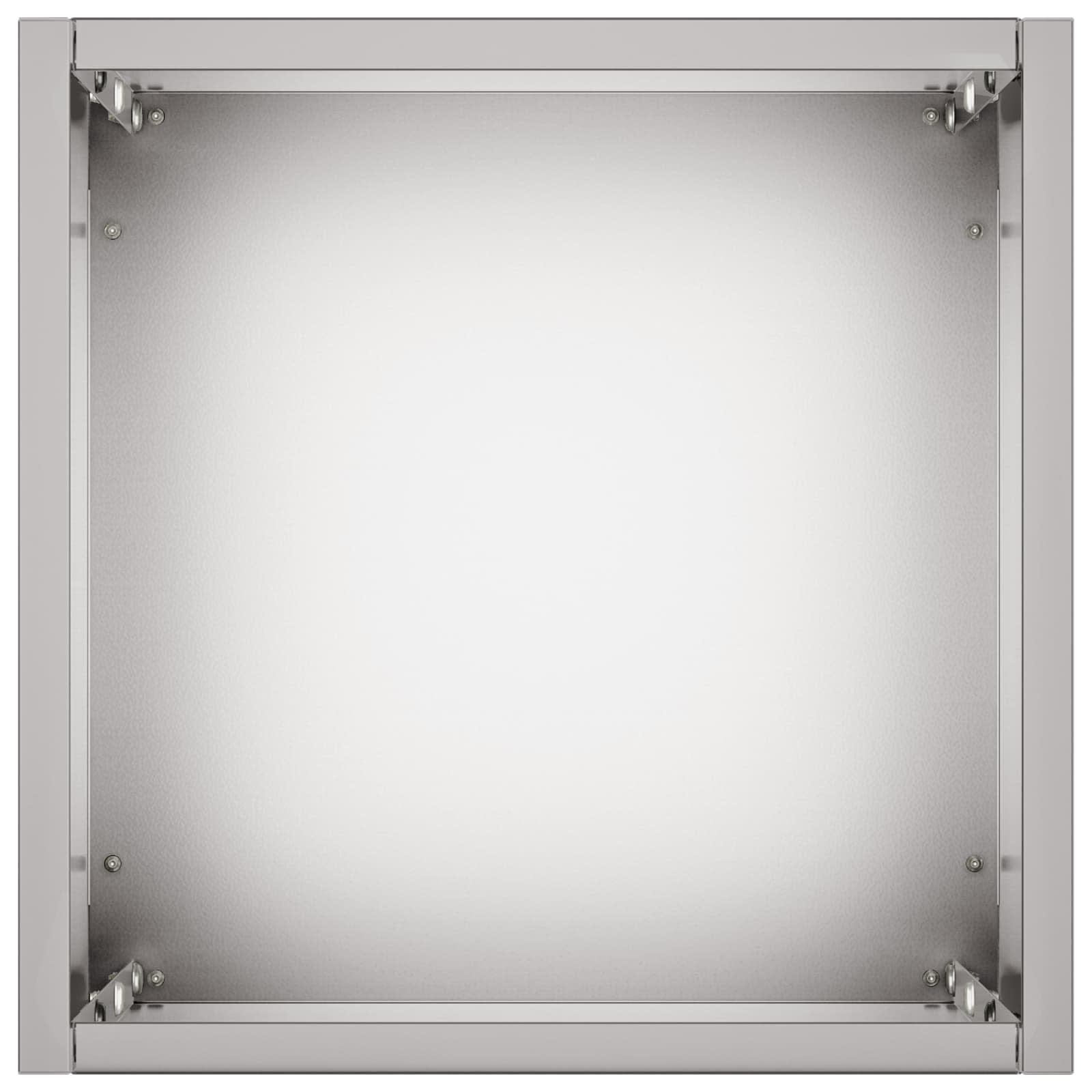 Plantenbak zilver 20 x 20 x 75 cm Gegalvaniseerd staal image 4