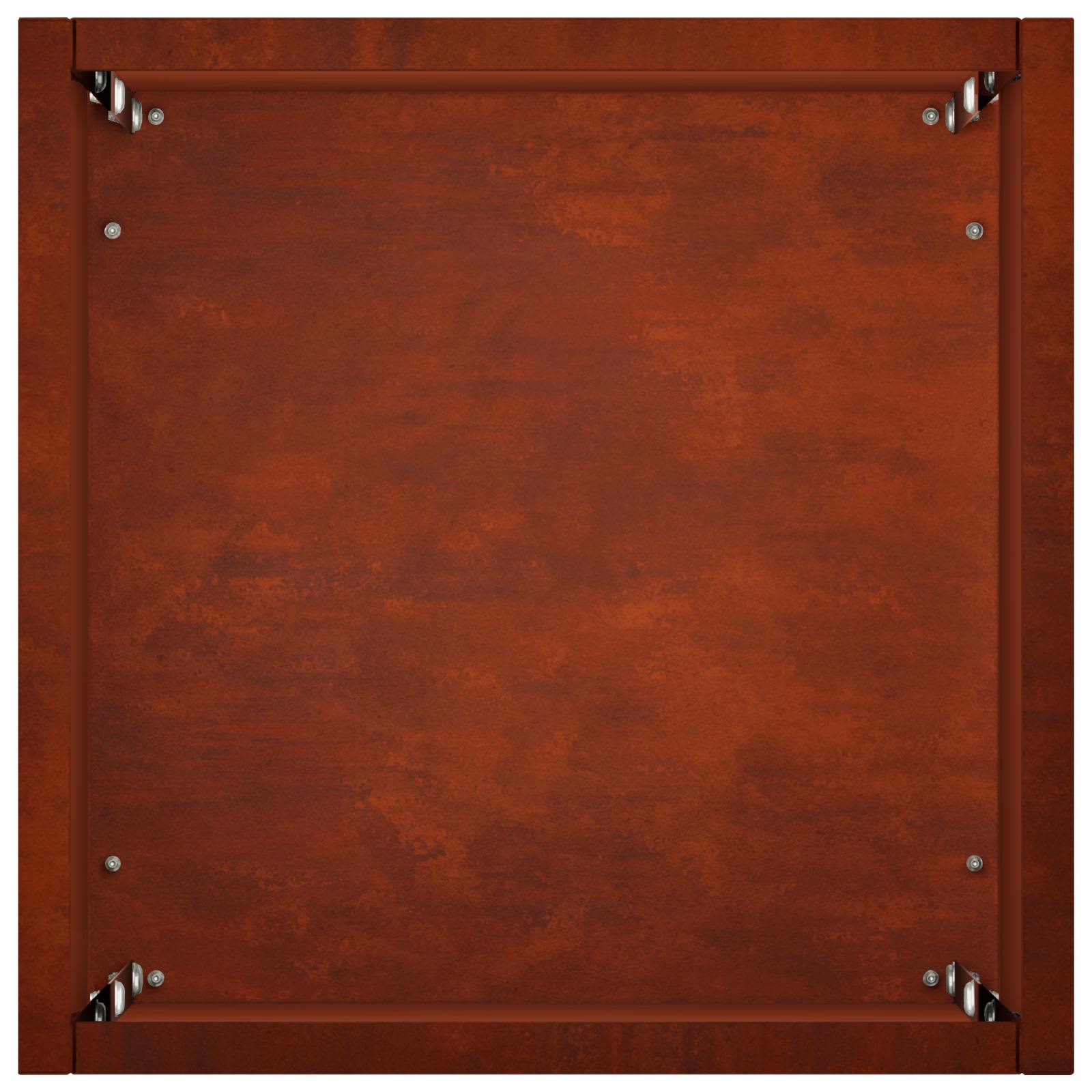 Plantenbak Roestkleurig 20 x 20 x 75 cm weervast staal image 5
