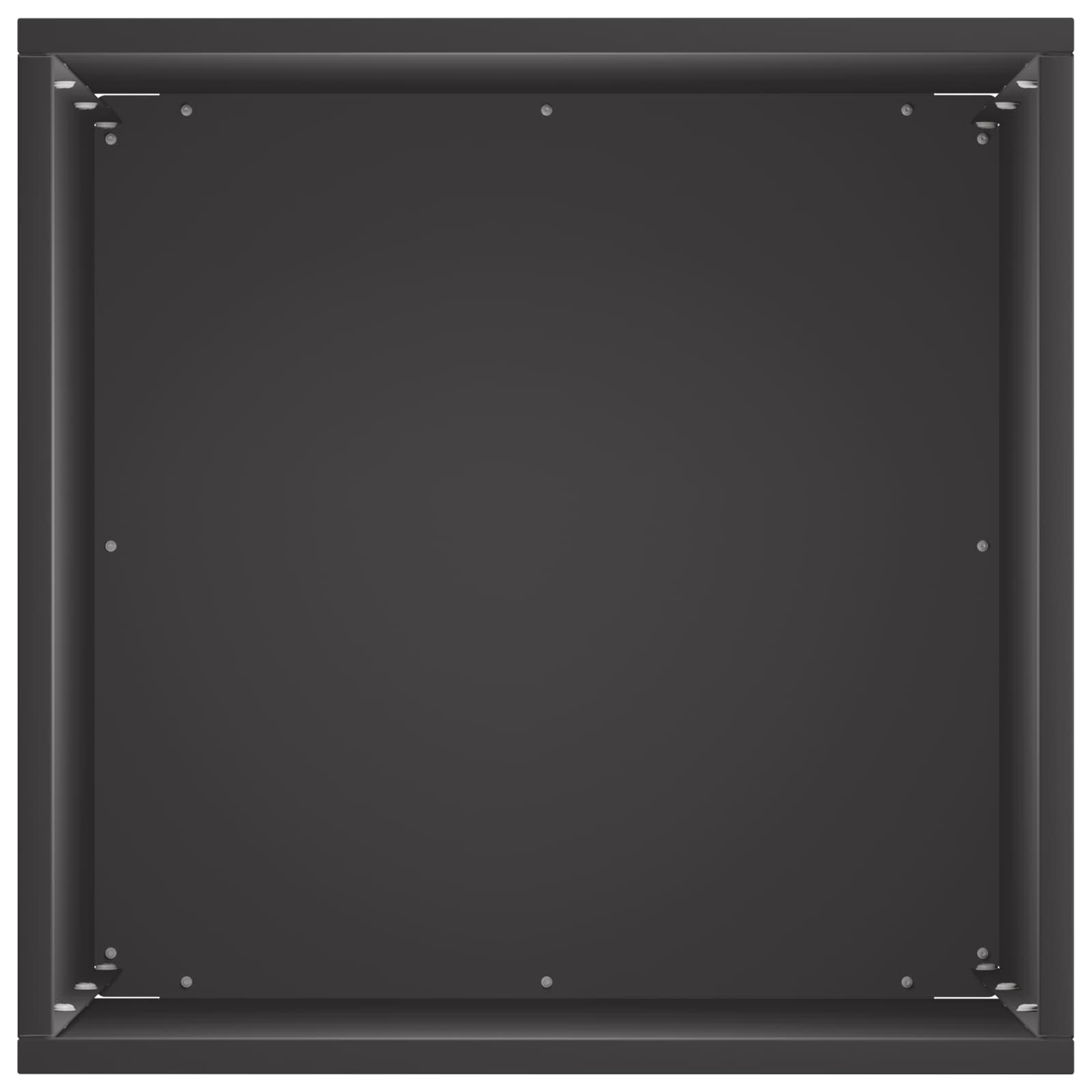 Plantenbak Zwart 30 x 30 x 40 cm Koudgewalst staal image 4