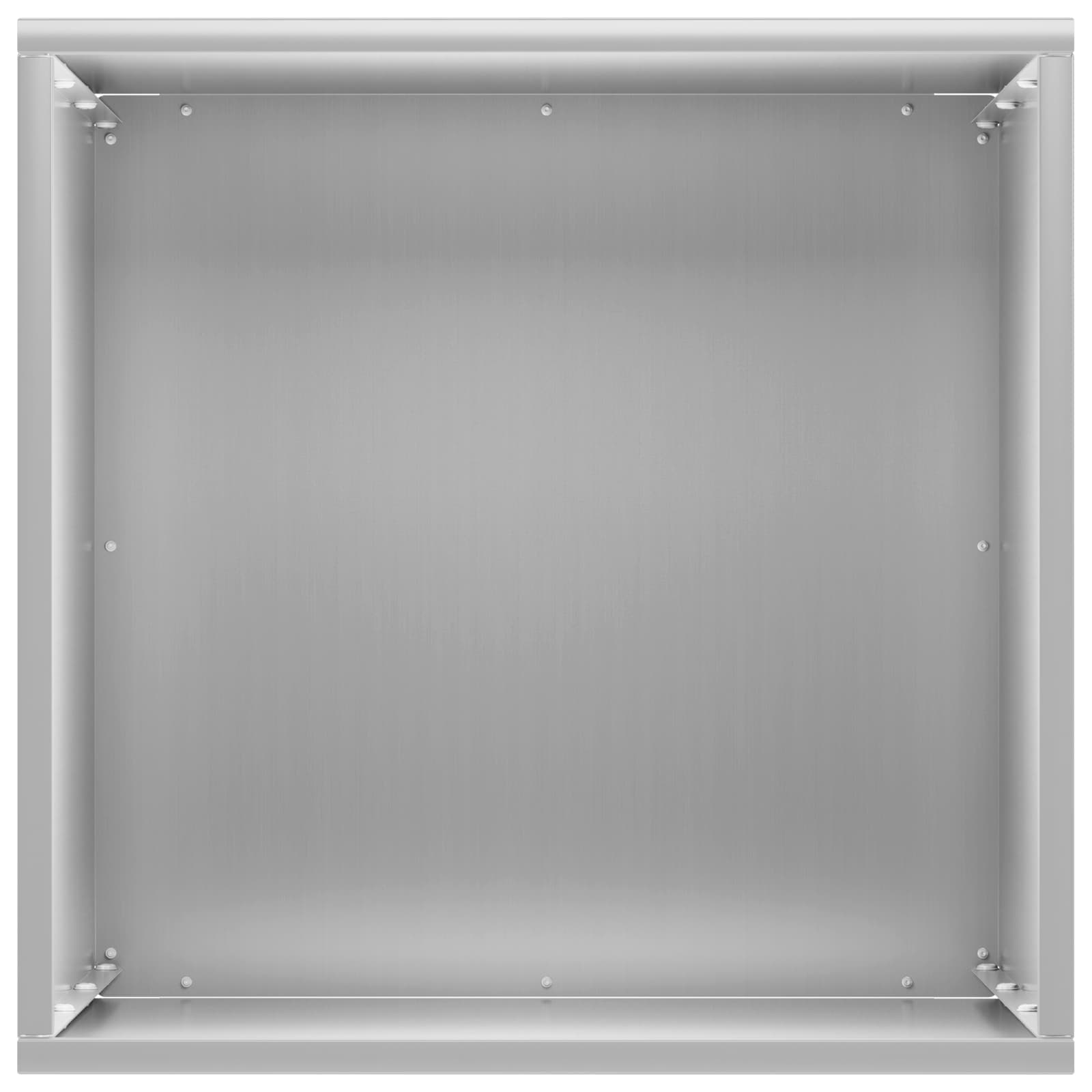 Plantenbak zilver 30 x 30 x 40 cm Gegalvaniseerd staal image 3