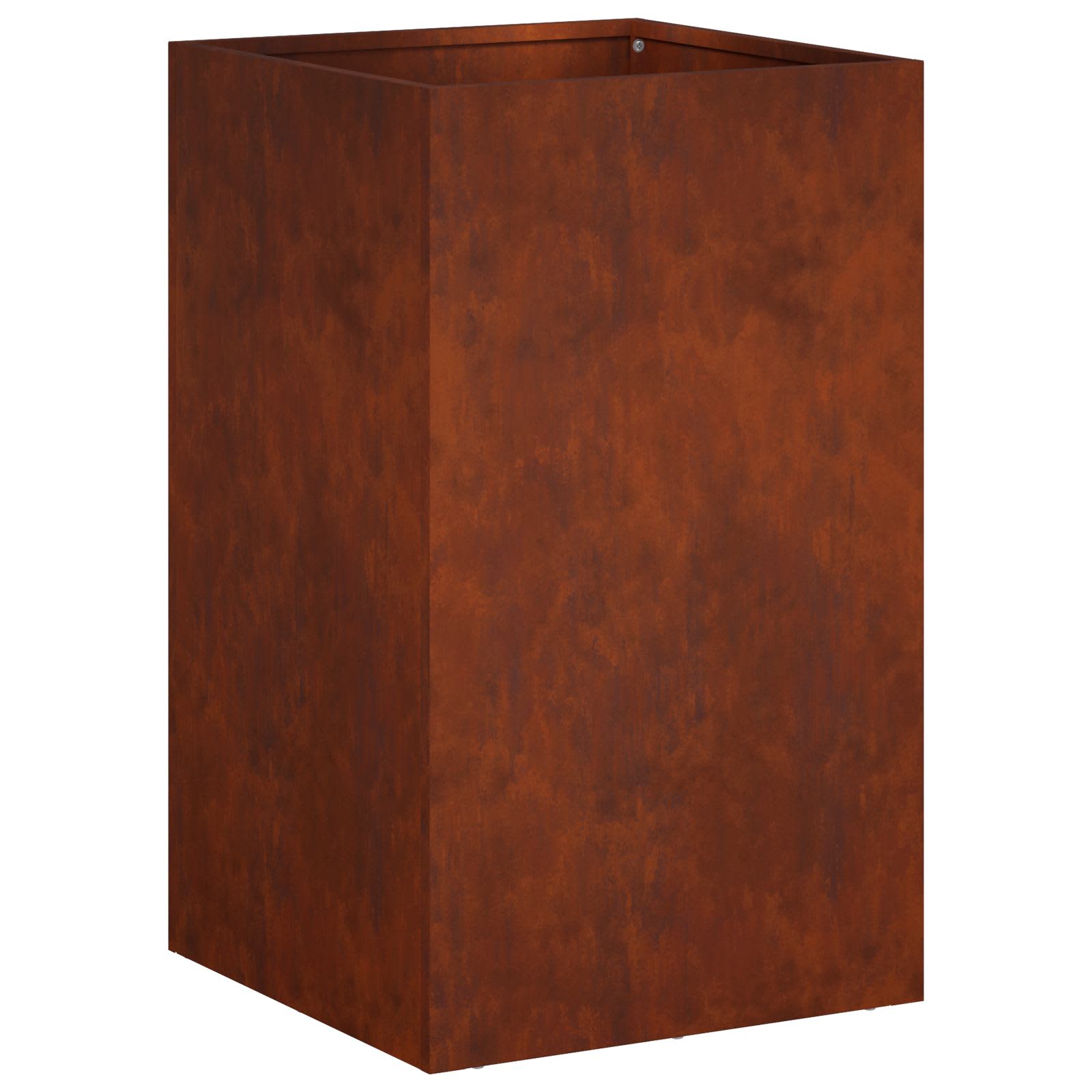 Plantenbak Roestkleurig 30 x 30 x 40 cm weervast staal image 2