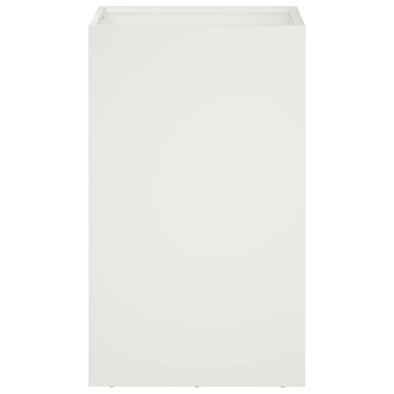 Plantenbak Wit 30 x 30 x 50 cm Koudgewalst staal image 3