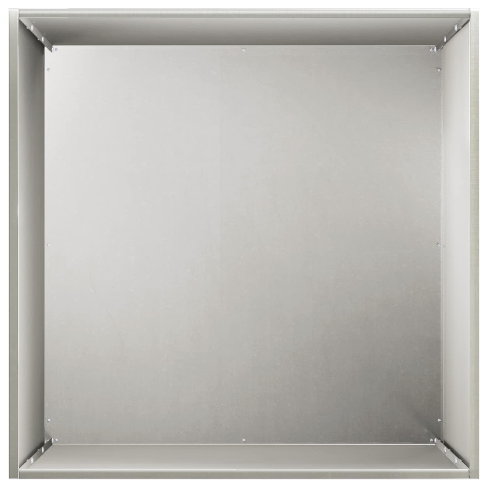 Plantenbak zilver 40 x 40 x 75 cm Roestvrij staal image 4