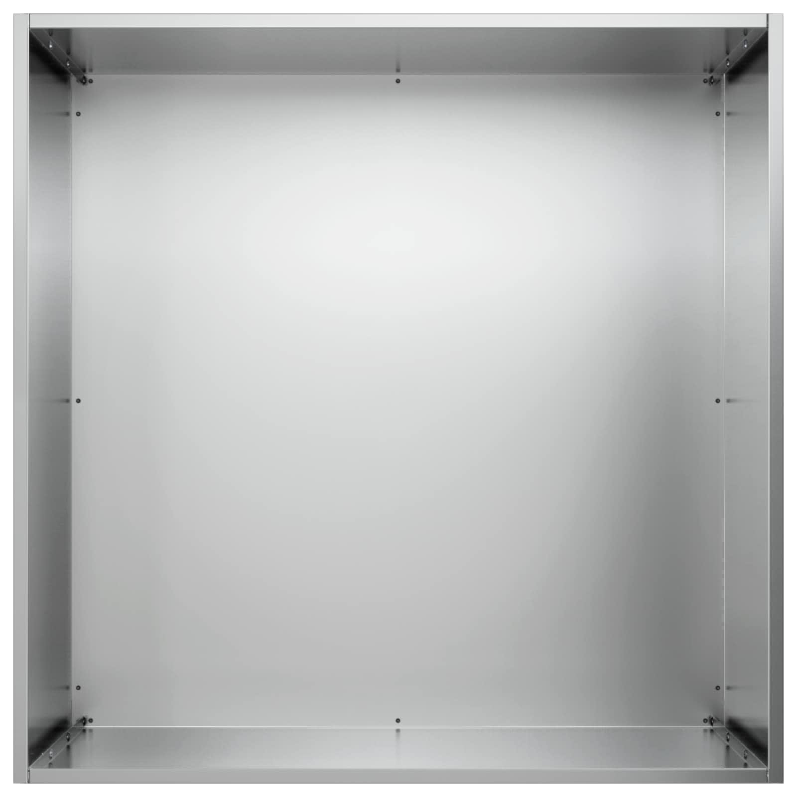 Plantenbak zilver 40 x 40 x 75 cm Gegalvaniseerd staal image 4