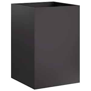 vidaXL Aia istutuspot Must 50 x 50 x 75 cm K&uuml;lmvalmistatud teras