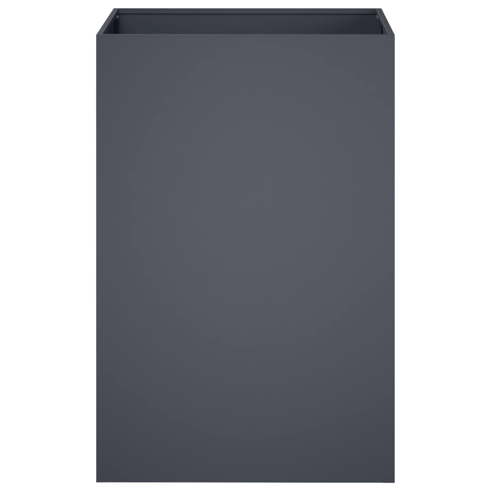 Plantenbak 2 st Antraciet 50 x 50 x 75 cm Koudgewalst staal image 4