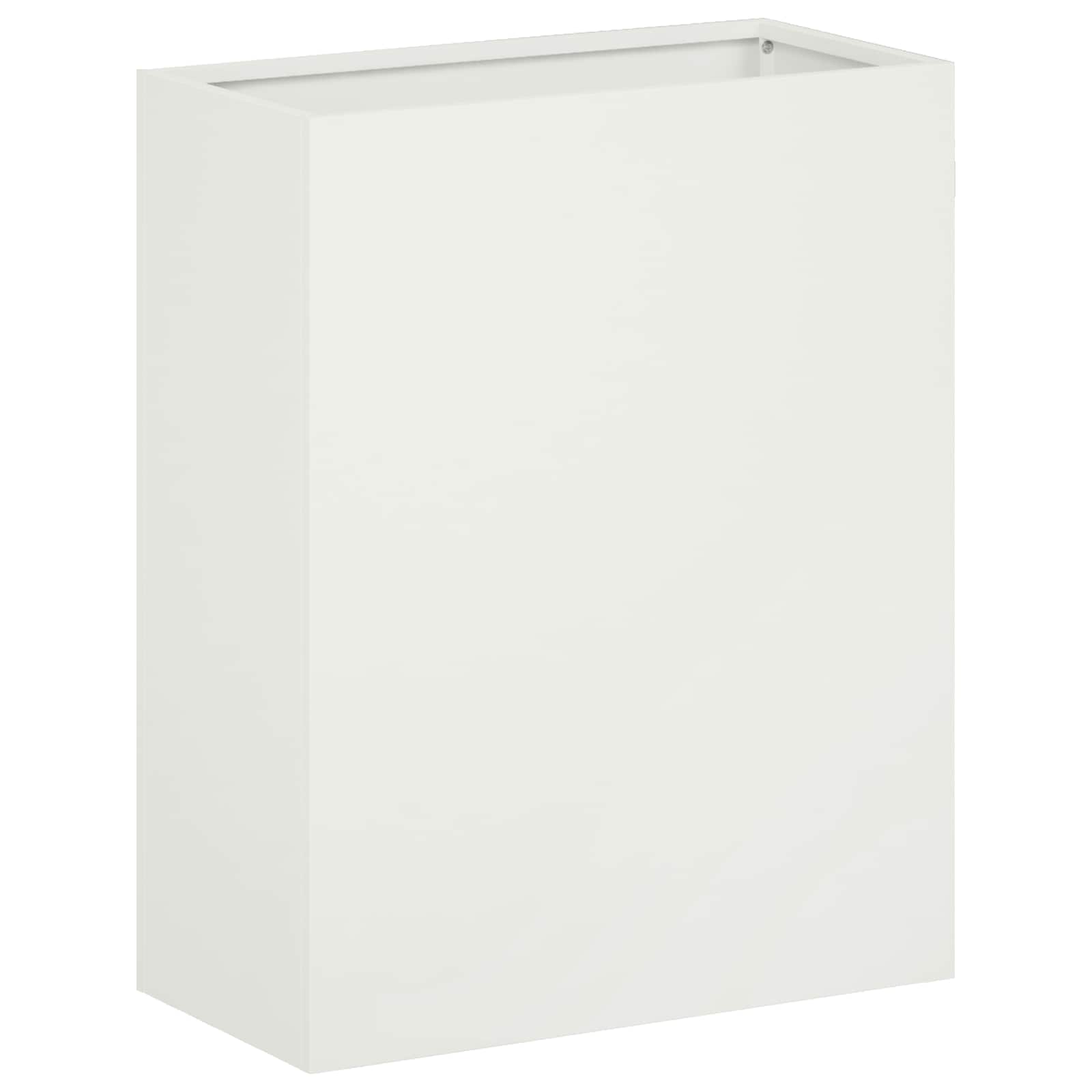 Plantenbak Wit 40 x 20 x 40 cm Koudgewalst staal image 2