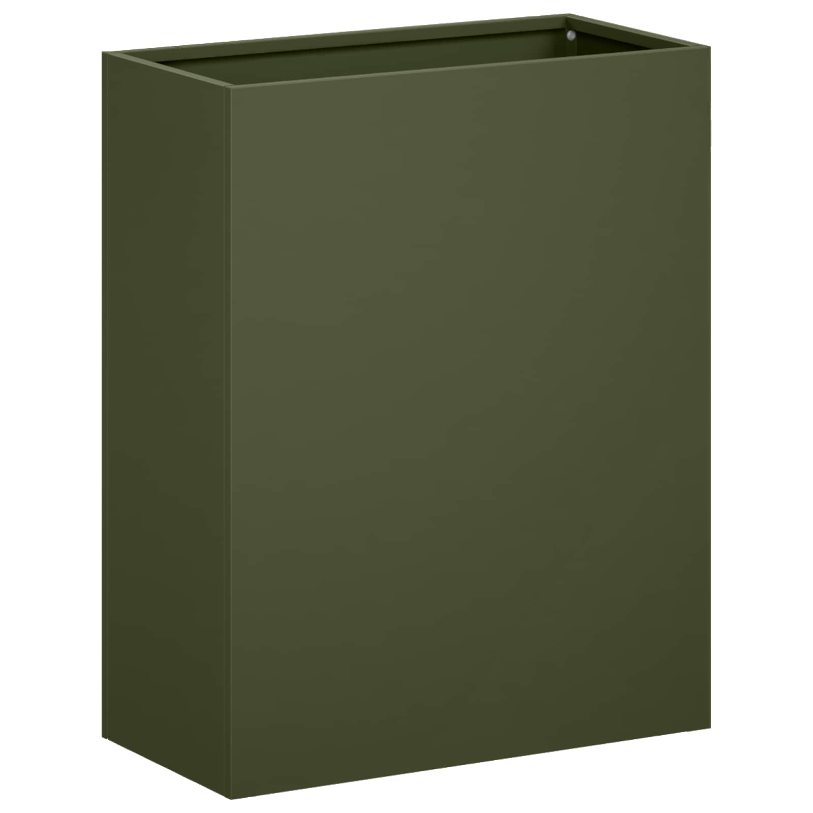 Plantenbak Olijfgroen 40 x 20 x 50 cm Koudgewalst staal image 2