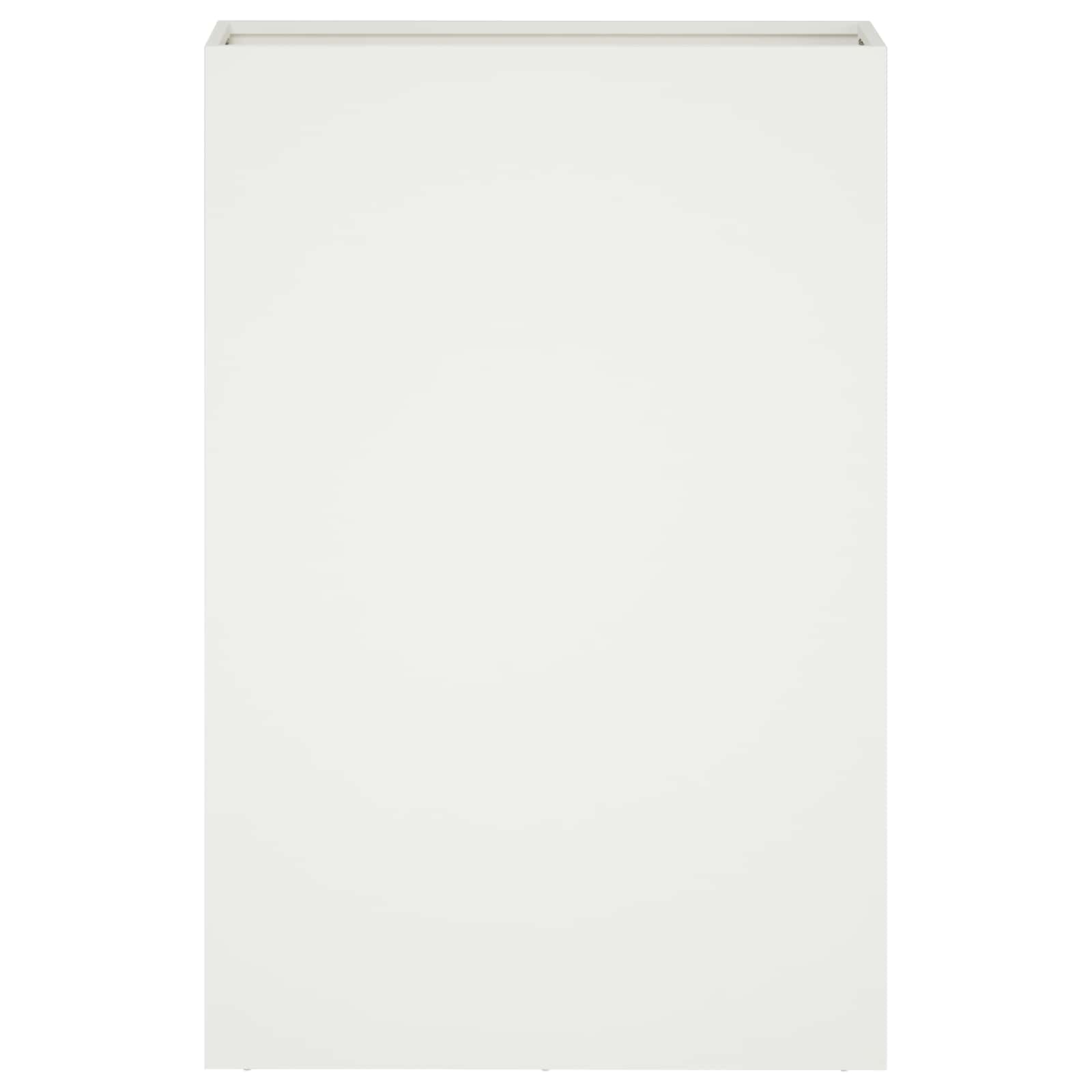 Plantenbak Wit 40 x 20 x 75 cm Koudgewalst staal image 3
