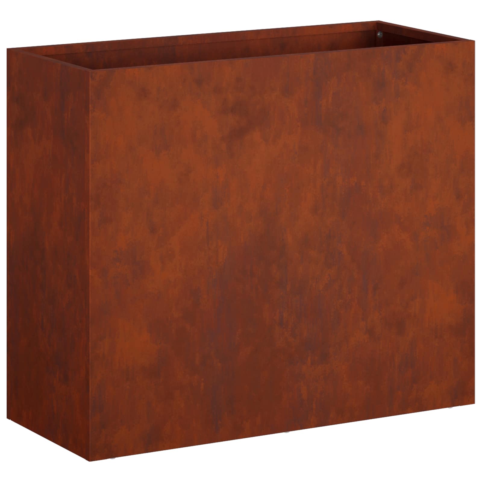 Plantenbak Roestkleurig 50 x 20 x 40 cm weervast staal image 2