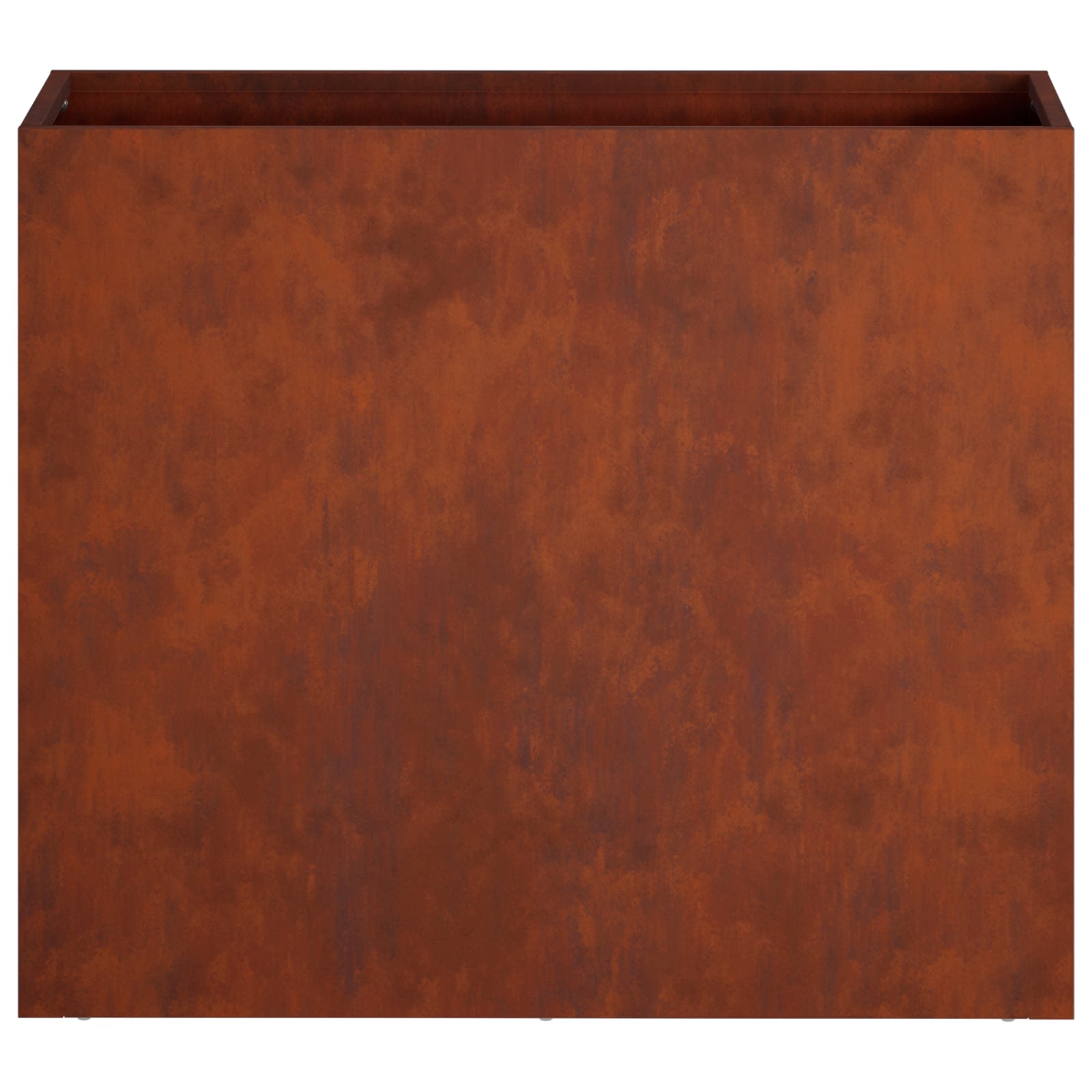 Plantenbak Roestkleurig 50 x 20 x 40 cm weervast staal image 4