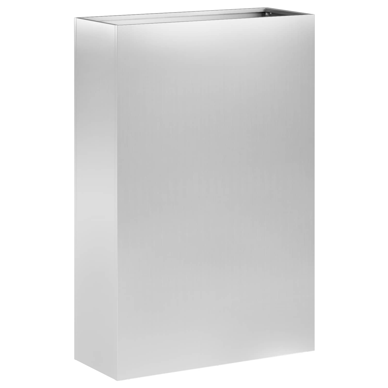 Plantenbak zilver 50 x 20 x 75 cm Gegalvaniseerd staal image 2