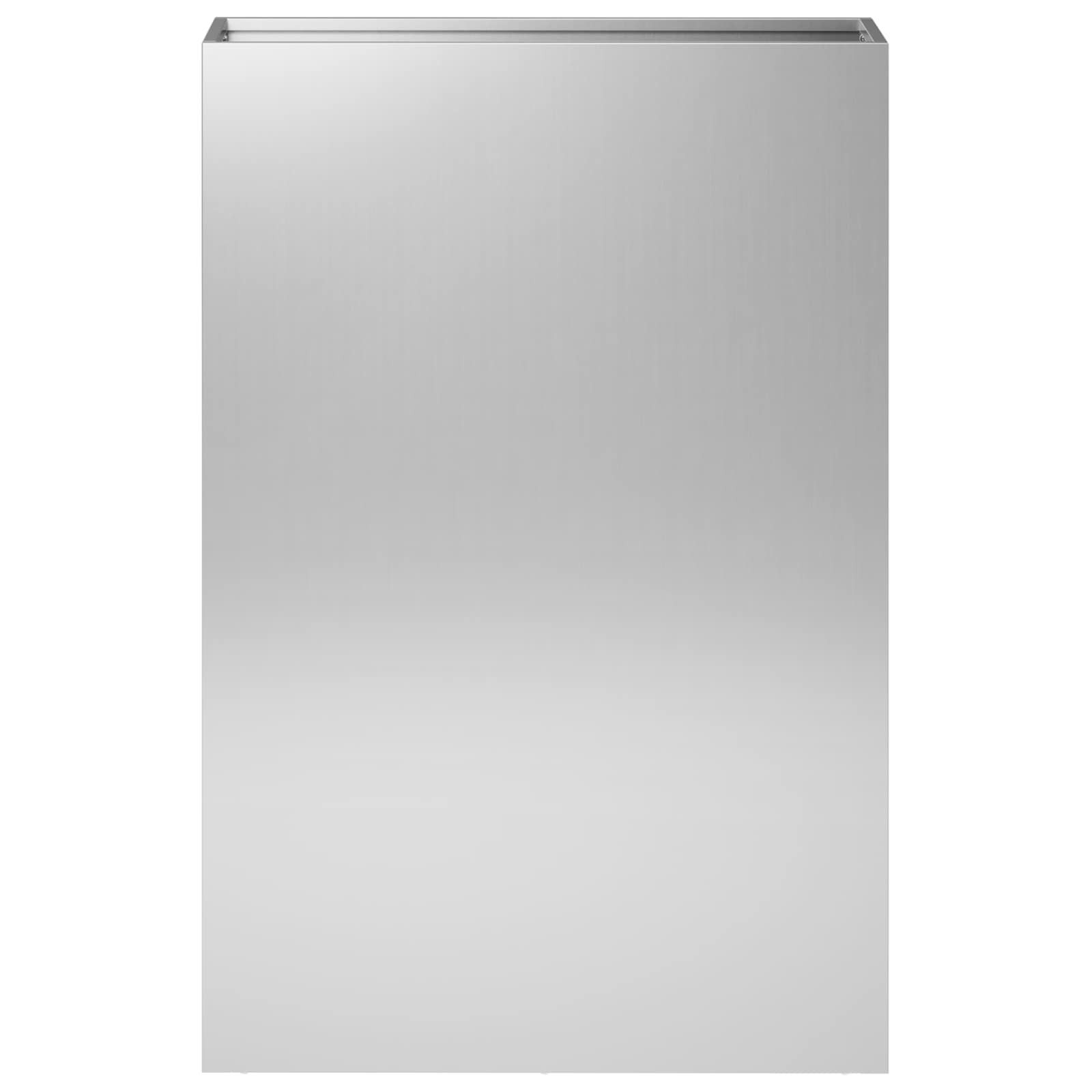 Plantenbak zilver 50 x 20 x 75 cm Gegalvaniseerd staal image 3