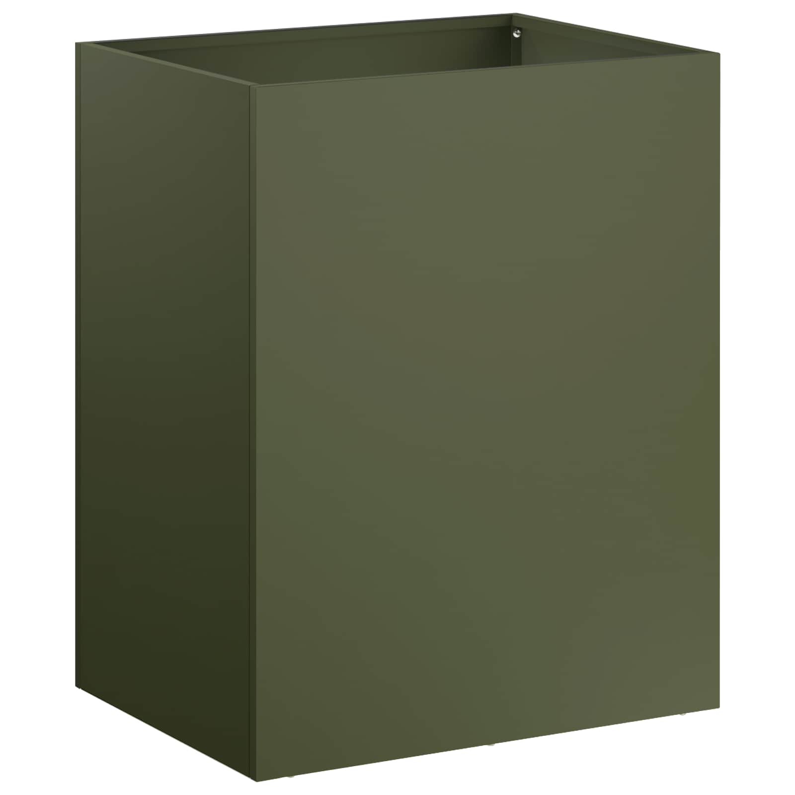 Plantenbak Olijfgroen 40 x 30 x 40 cm Koudgewalst staal image 2
