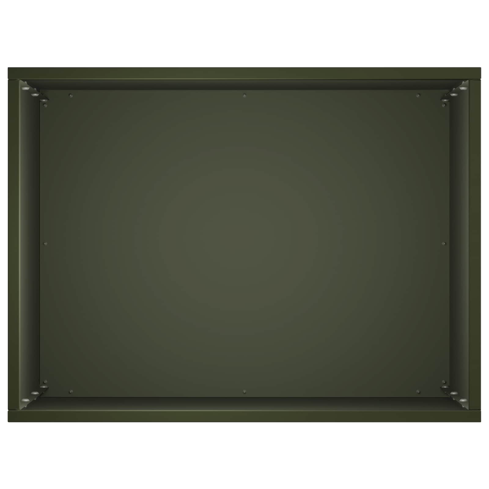 Plantenbak Olijfgroen 40 x 30 x 40 cm Koudgewalst staal image 4