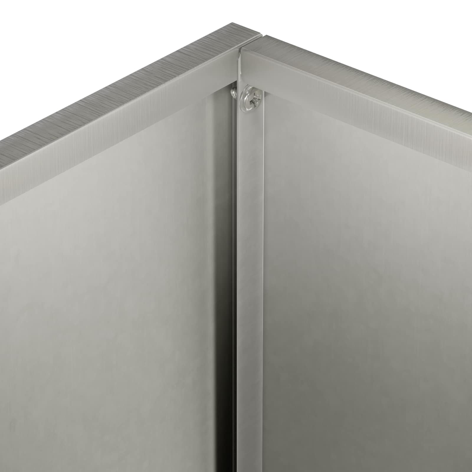 Plantenbak zilver 40 x 30 x 50 cm Roestvrij staal image 5