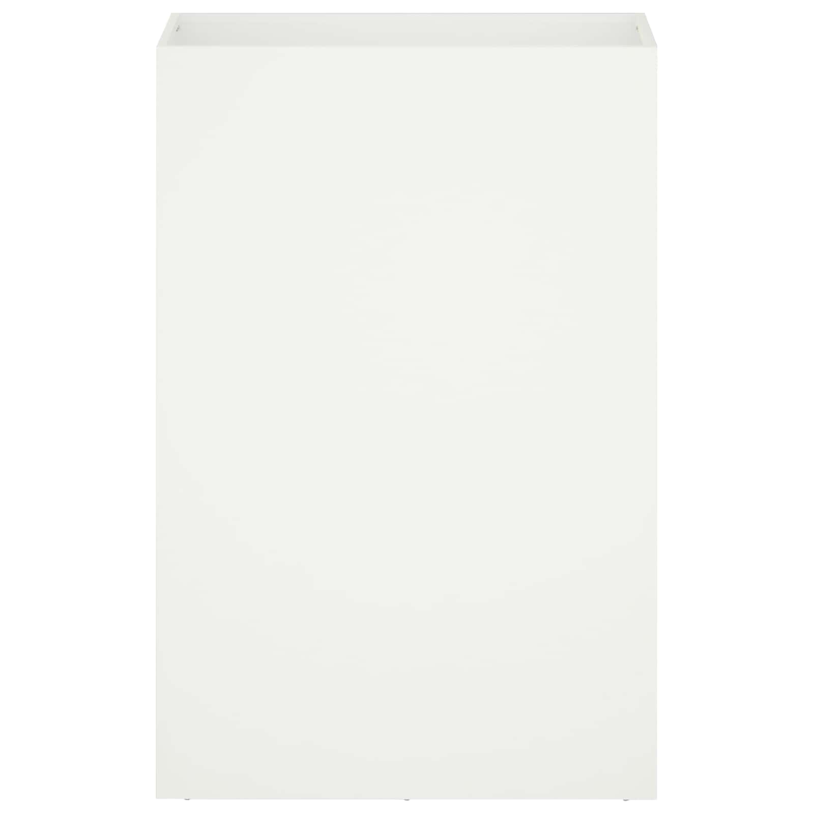Plantenbak Wit 40 x 30 x 75 cm Koudgewalst staal image 3