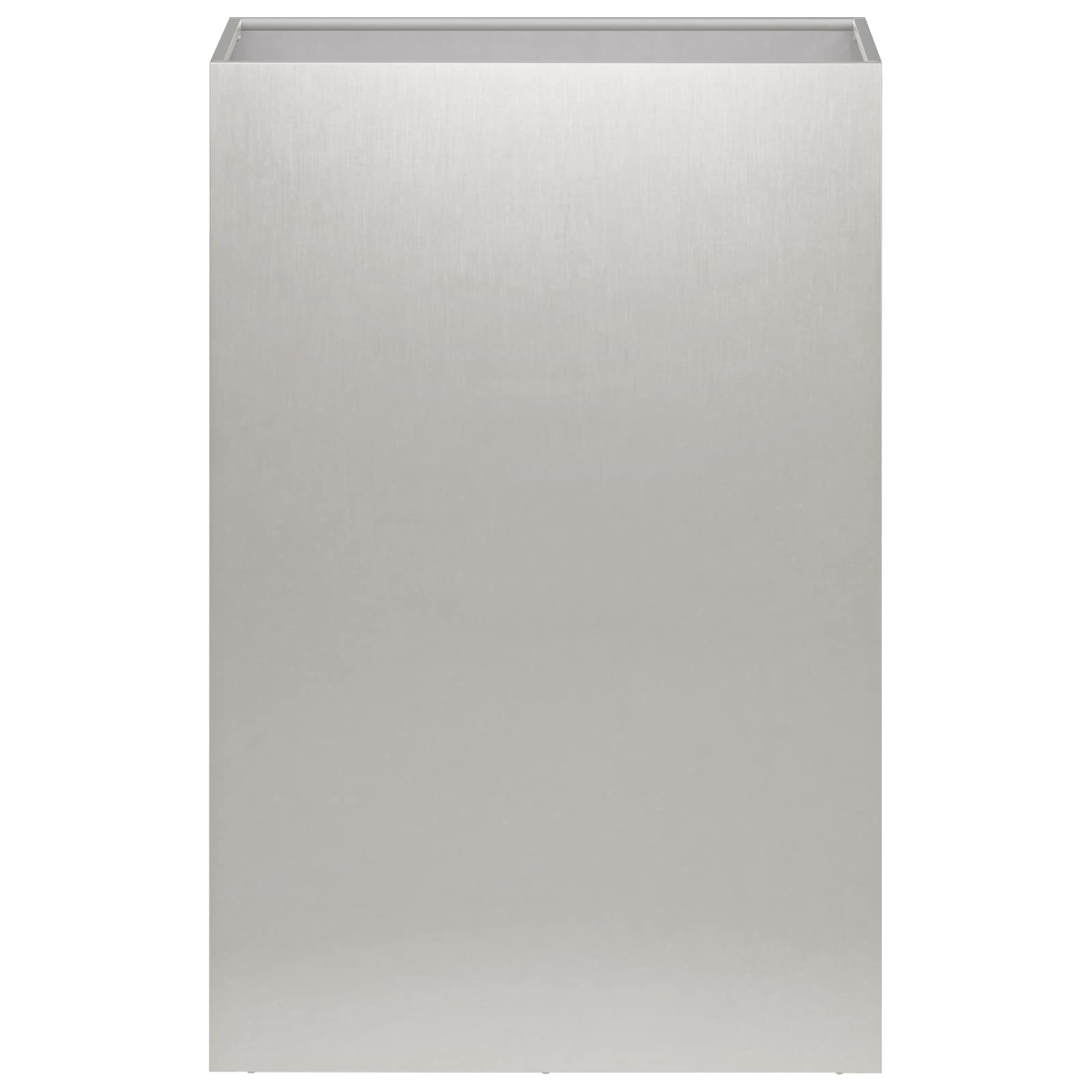 Plantenbak zilver 40 x 30 x 75 cm Roestvrij staal image 3