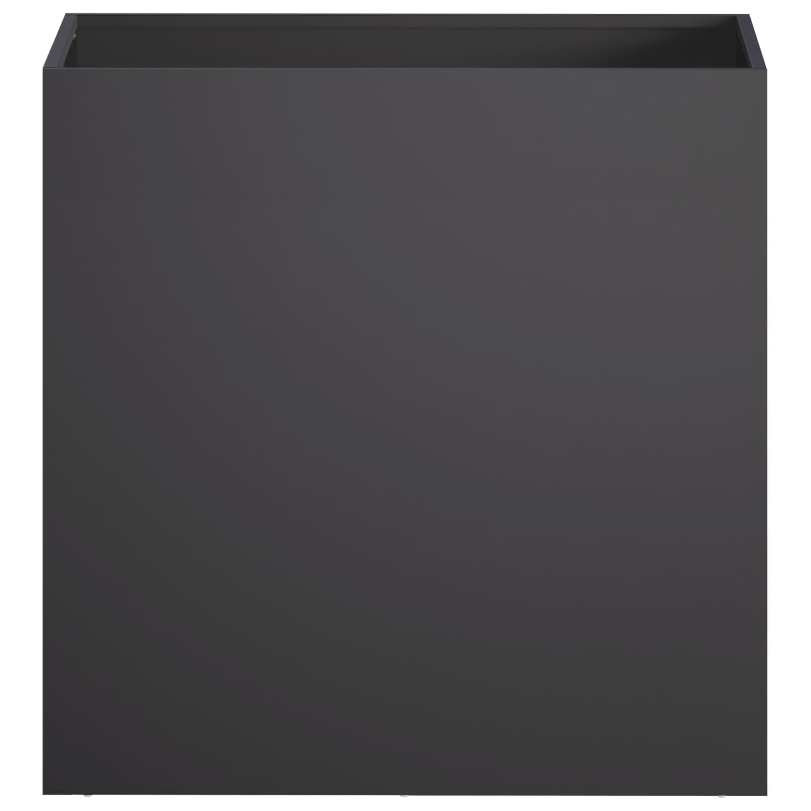 Plantenbak Zwart 50 x 30 x 40 cm Koudgewalst staal image 3