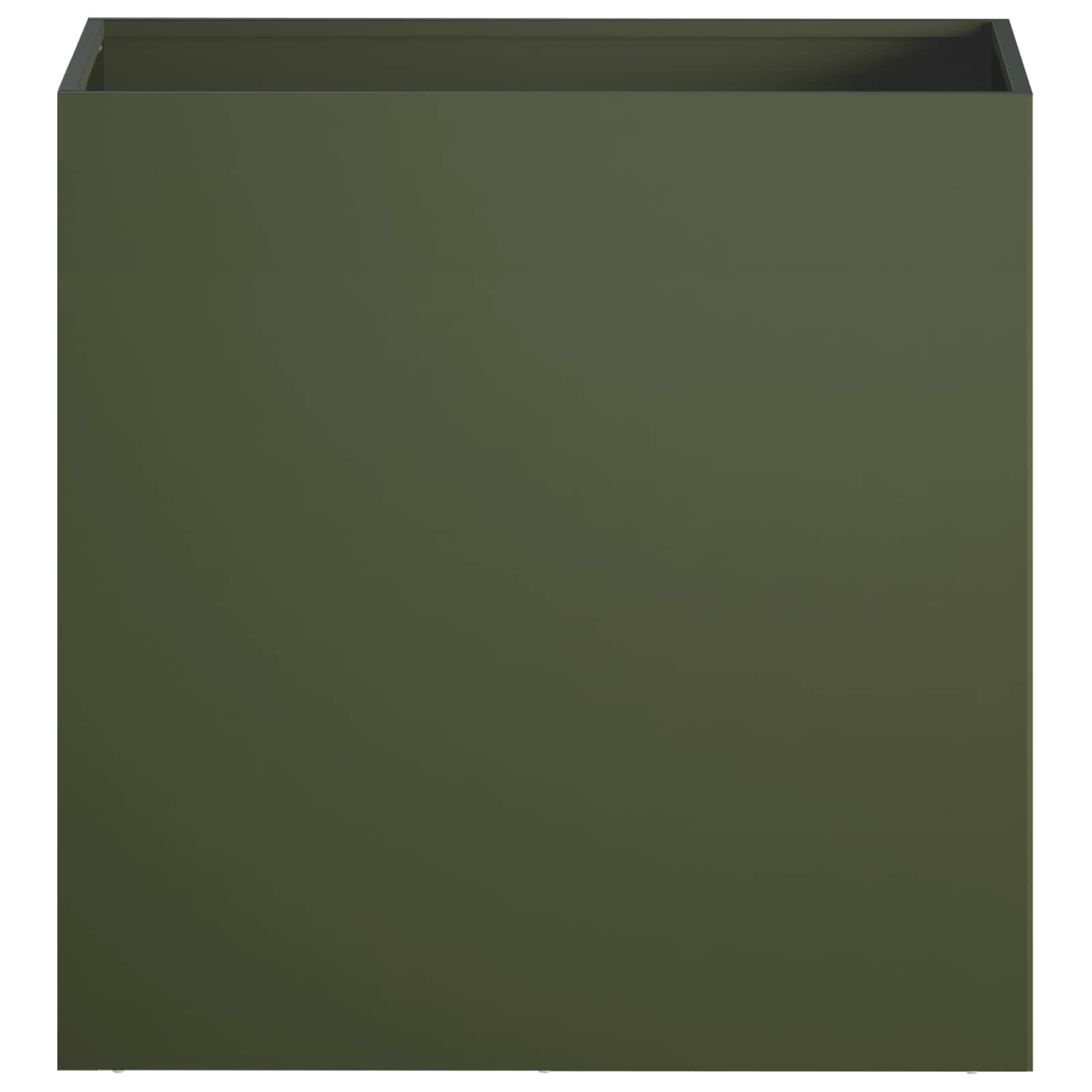 Plantenbak Olijfgroen 50 x 30 x 40 cm Koudgewalst staal image 3