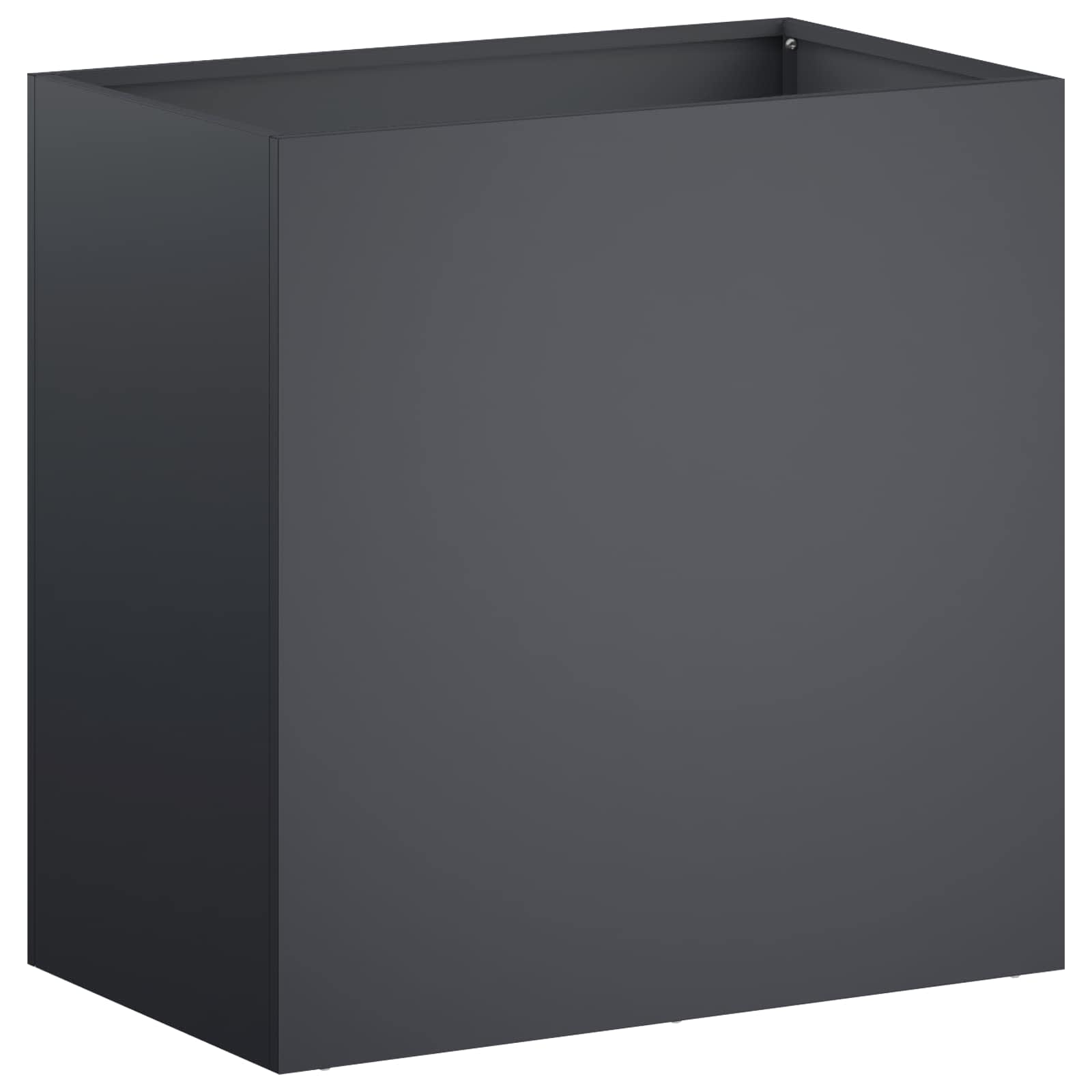 Plantenbak Antraciet 50 x 30 x 50 cm Koudgewalst staal image 2