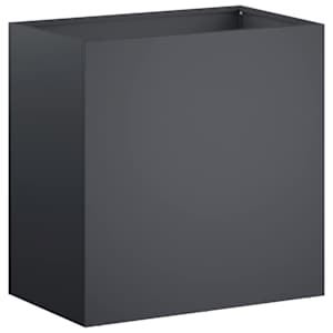 vidaXL Aia istutuspot Antratsiit 50 x 30 x 50 cm K&uuml;lmvalmistatud teras