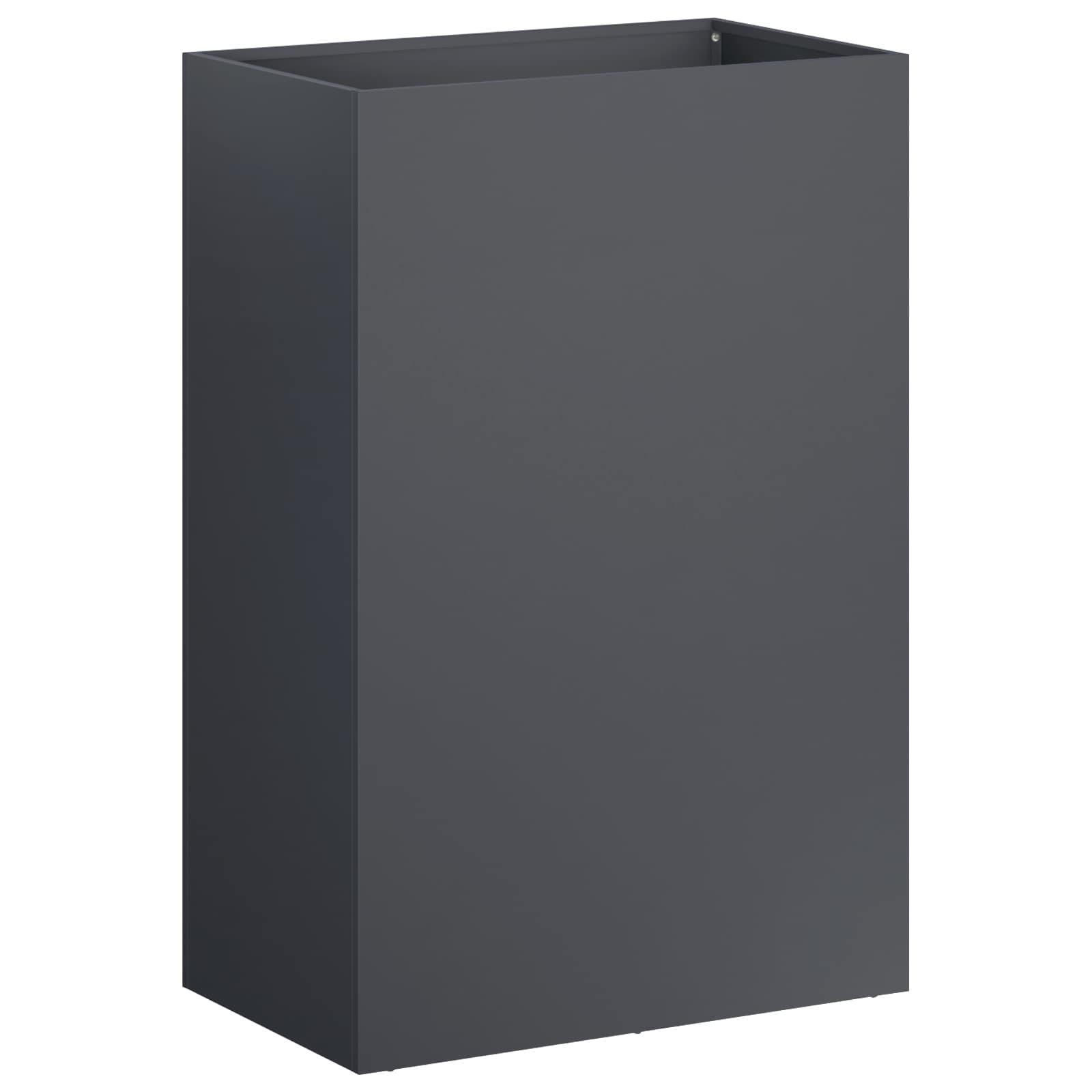 Plantenbak 2 st Antraciet 50 x 30 x 75 cm Koudgewalst staal image 3
