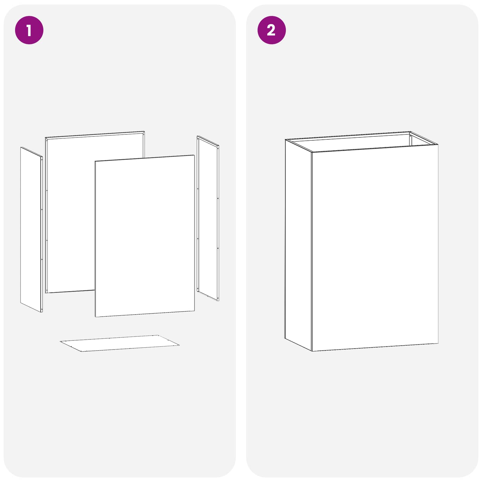 Plantenbak 2 st Roestkleurig 50 x 30 x 75 cm weervast staal image 9