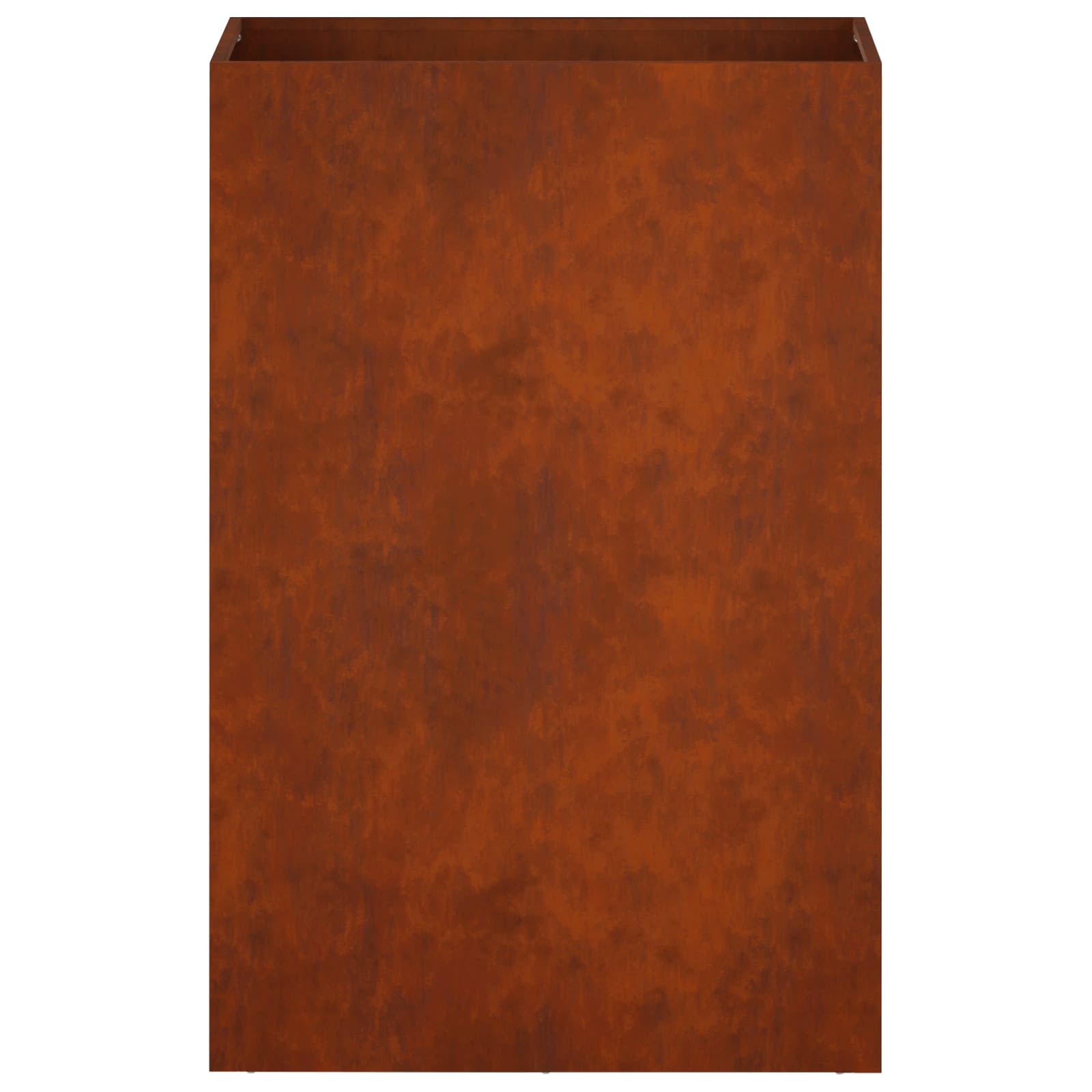 Plantenbak 2 st Roestkleurig 50 x 30 x 75 cm weervast staal image 5