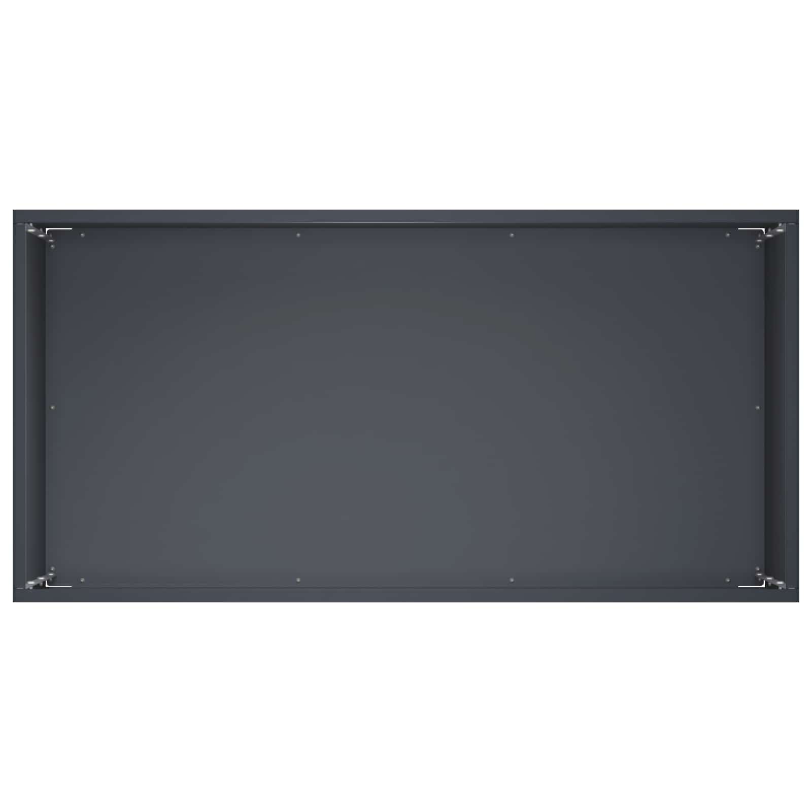 Plantenbak Antraciet 60 x 30 x 40 cm Koudgewalst staal image 4