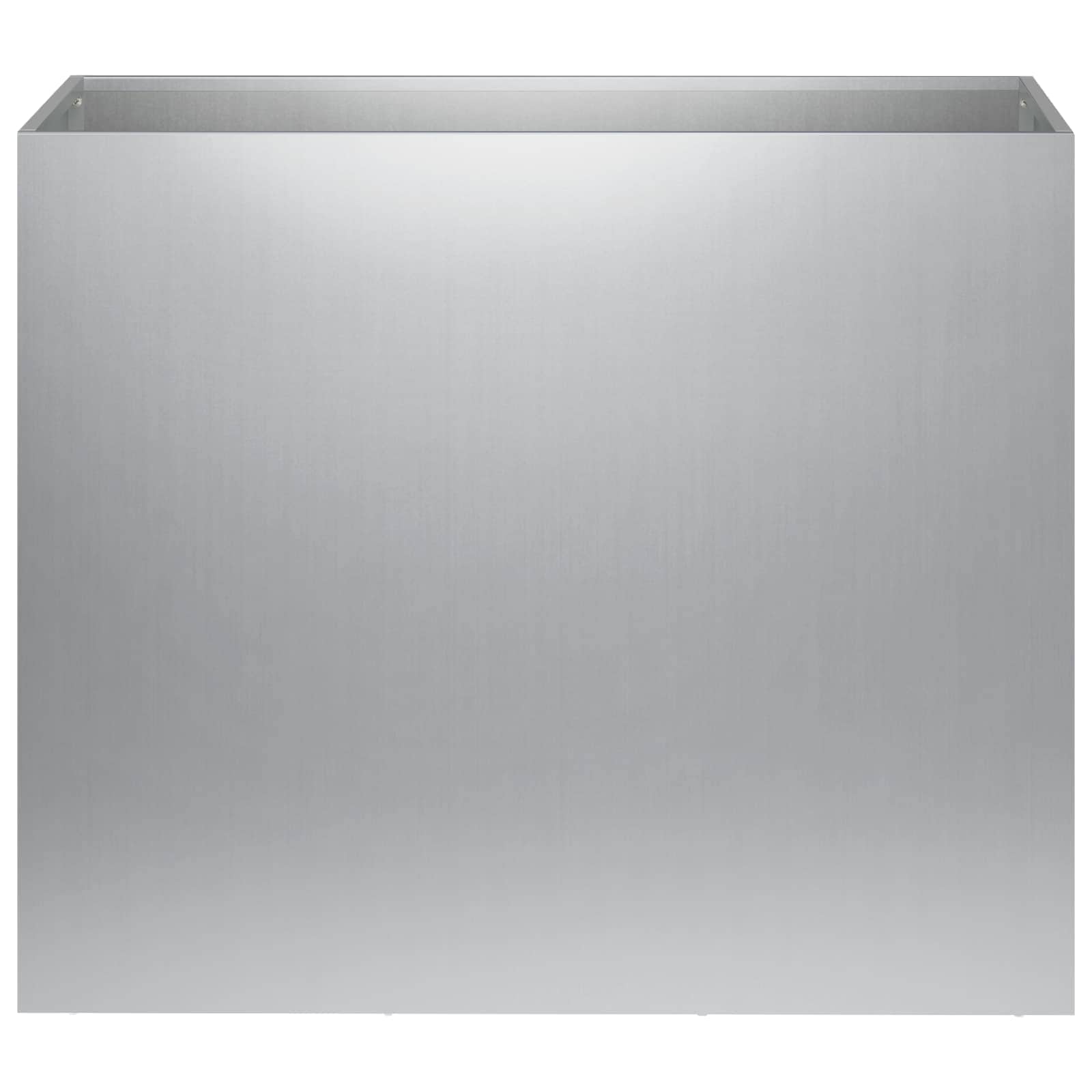 Plantenbak zilver 60 x 30 x 40 cm Gegalvaniseerd staal image 3