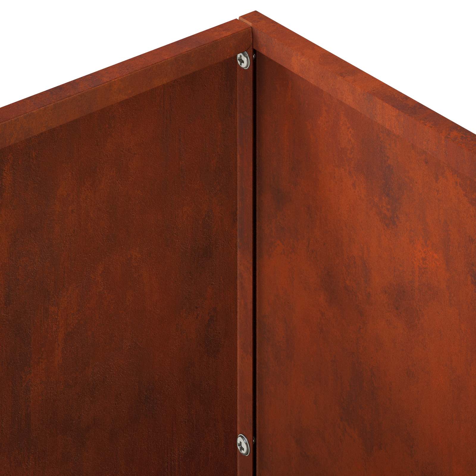 Plantenbak Roestkleurig 60 x 30 x 40 cm weervast staal image 6