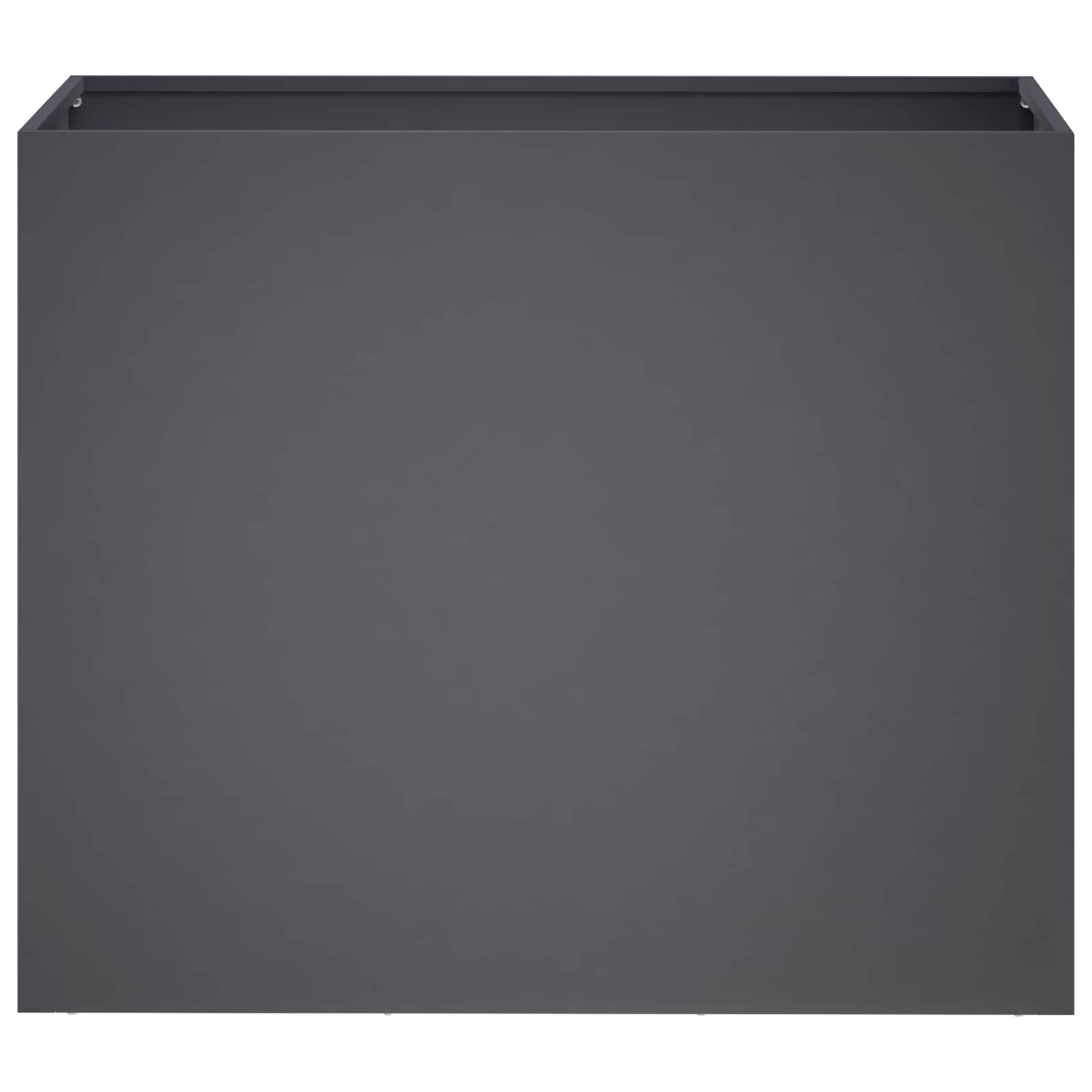 Plantenbak Antraciet 60 x 30 x 50 cm Koudgewalst staal image 3