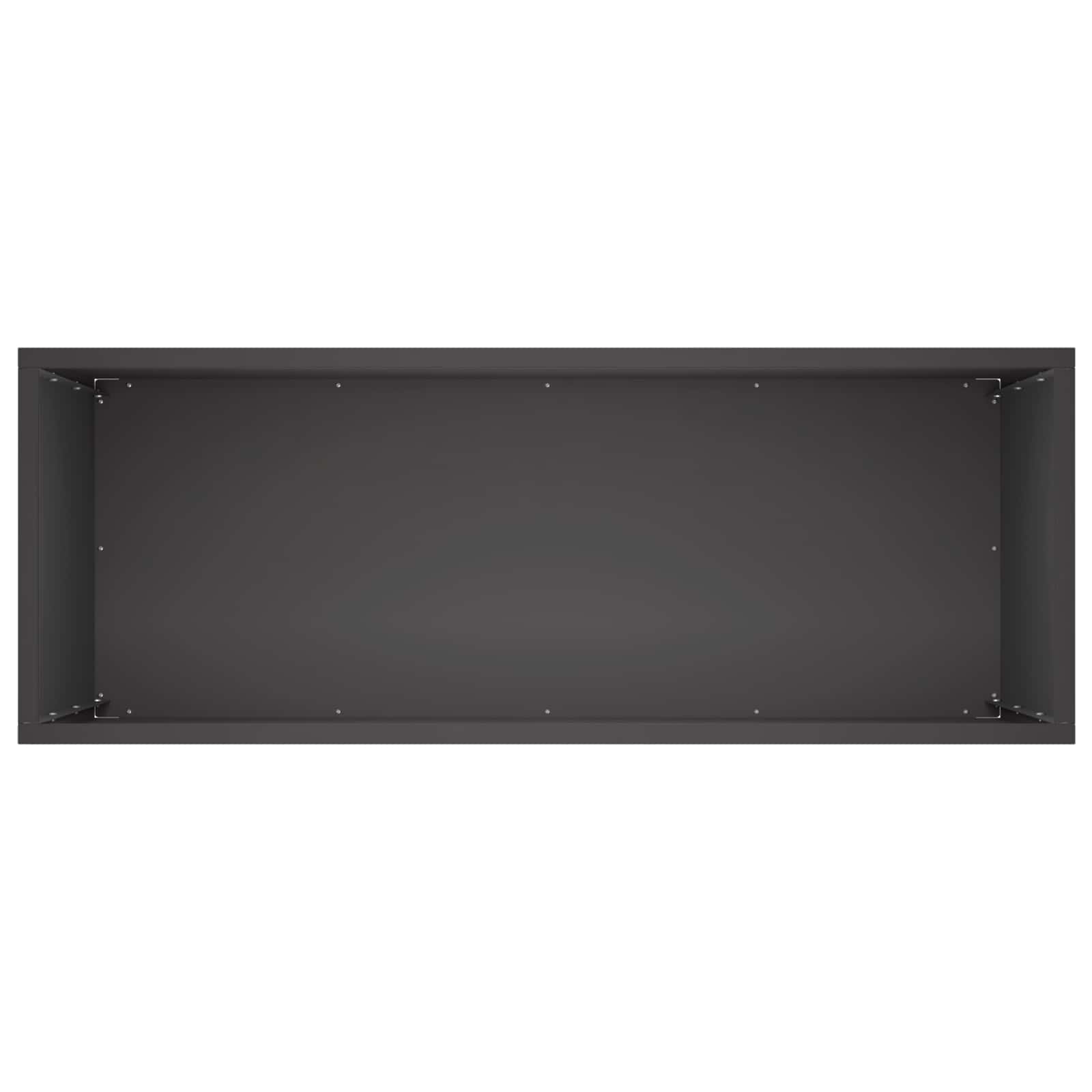 Plantenbak Zwart 80 x 30 x 40 cm Koudgewalst staal image 4