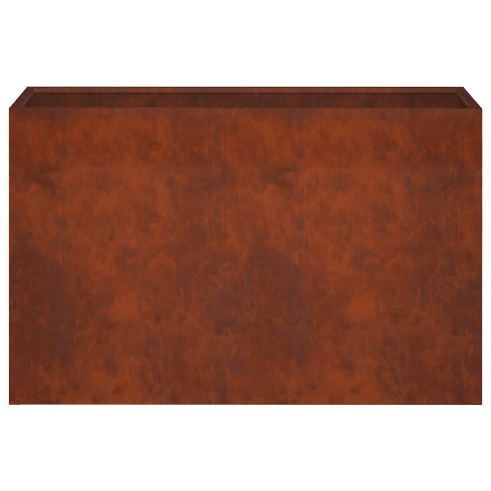 Plantenbak Roestkleurig 80 x 30 x 50 cm weervast staal image 4