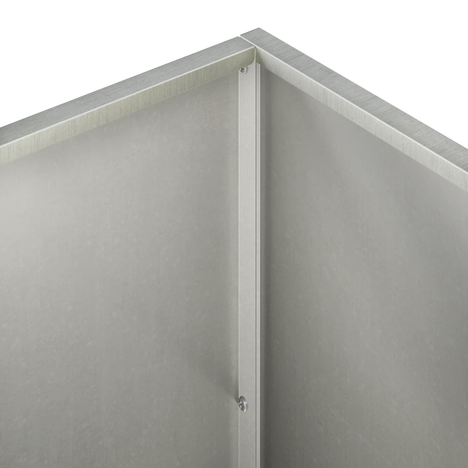 Plantenbak 2 st zilver 100 x 30 x 40 cm Roestvrij staal image 6