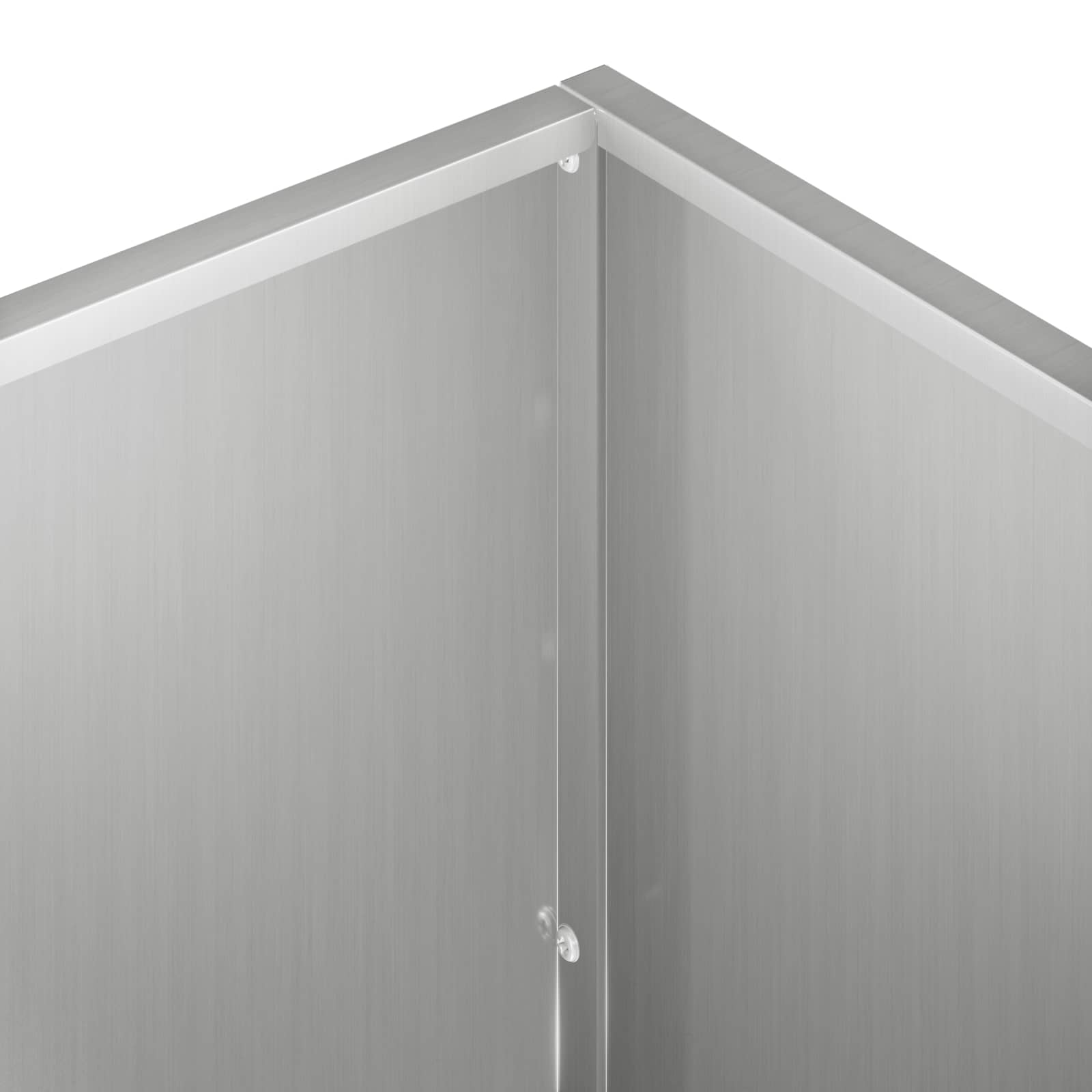 Plantenbak zilver 100 x 30 x 40 cm Gegalvaniseerd staal image 5