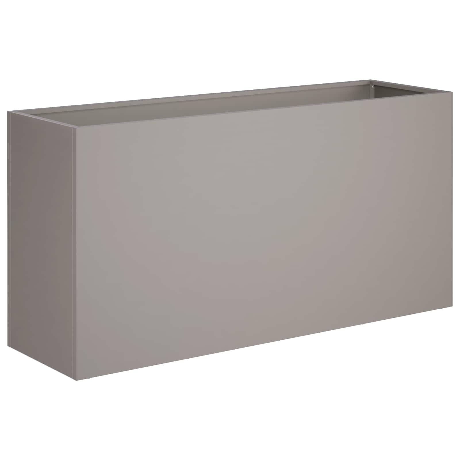 Plantenbak 2 st Roestkleurig 100 x 30 x 40 cm weervast staal image 4