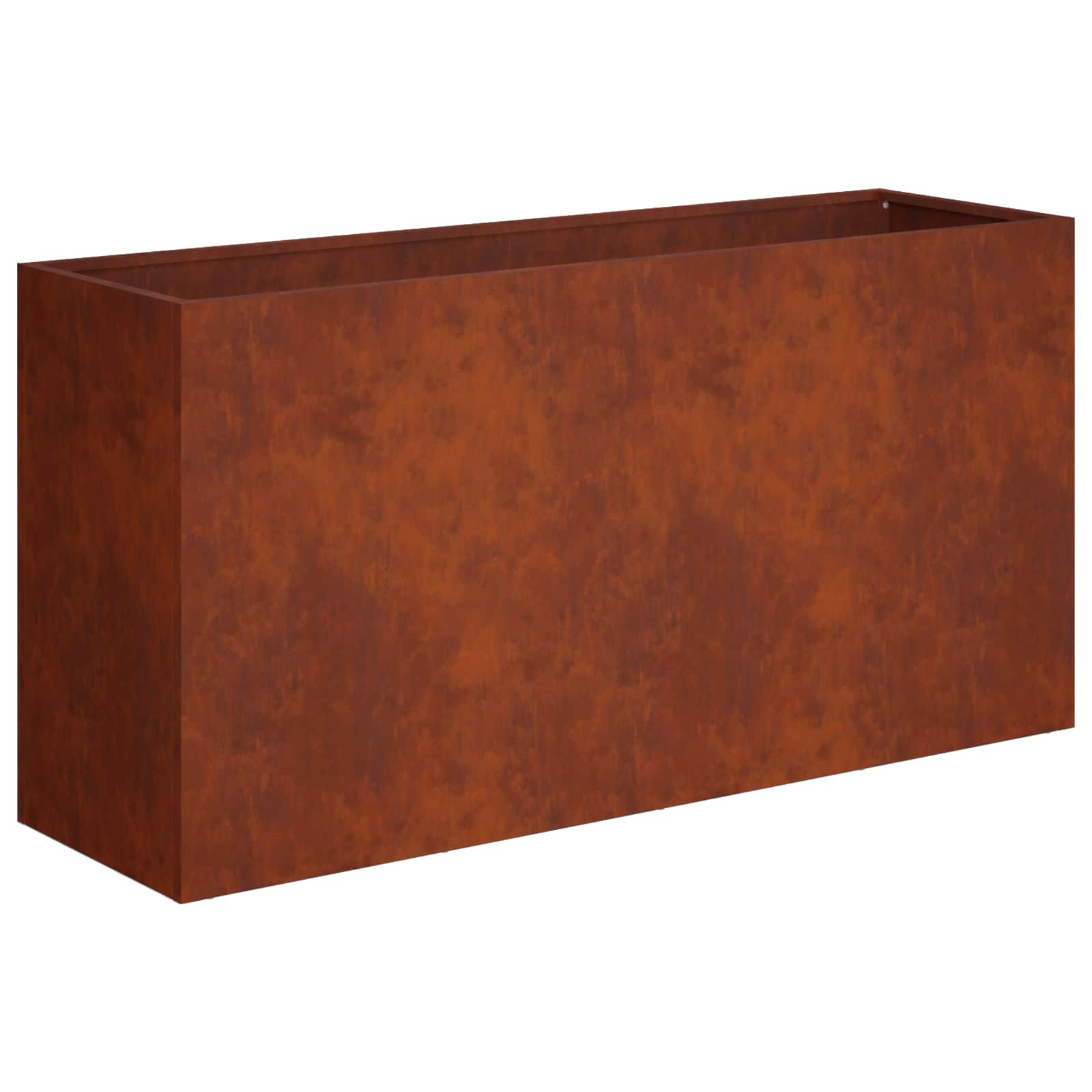Plantenbak Roestkleurig 100 x 30 x 50 cm weervast staal image 2