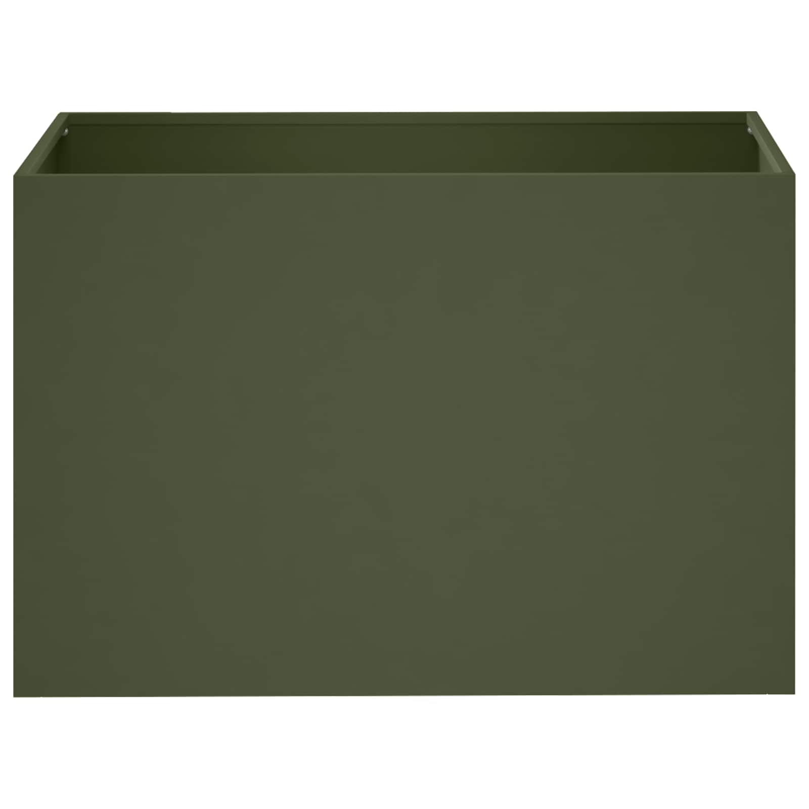 Plantenbak Olijfgroen 50 x 40 x 40 cm Koudgewalst staal image 3