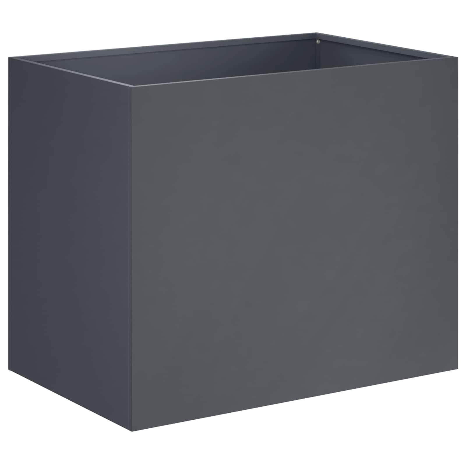 Plantenbak Antraciet 50 x 40 x 50 cm Koudgewalst staal image 2