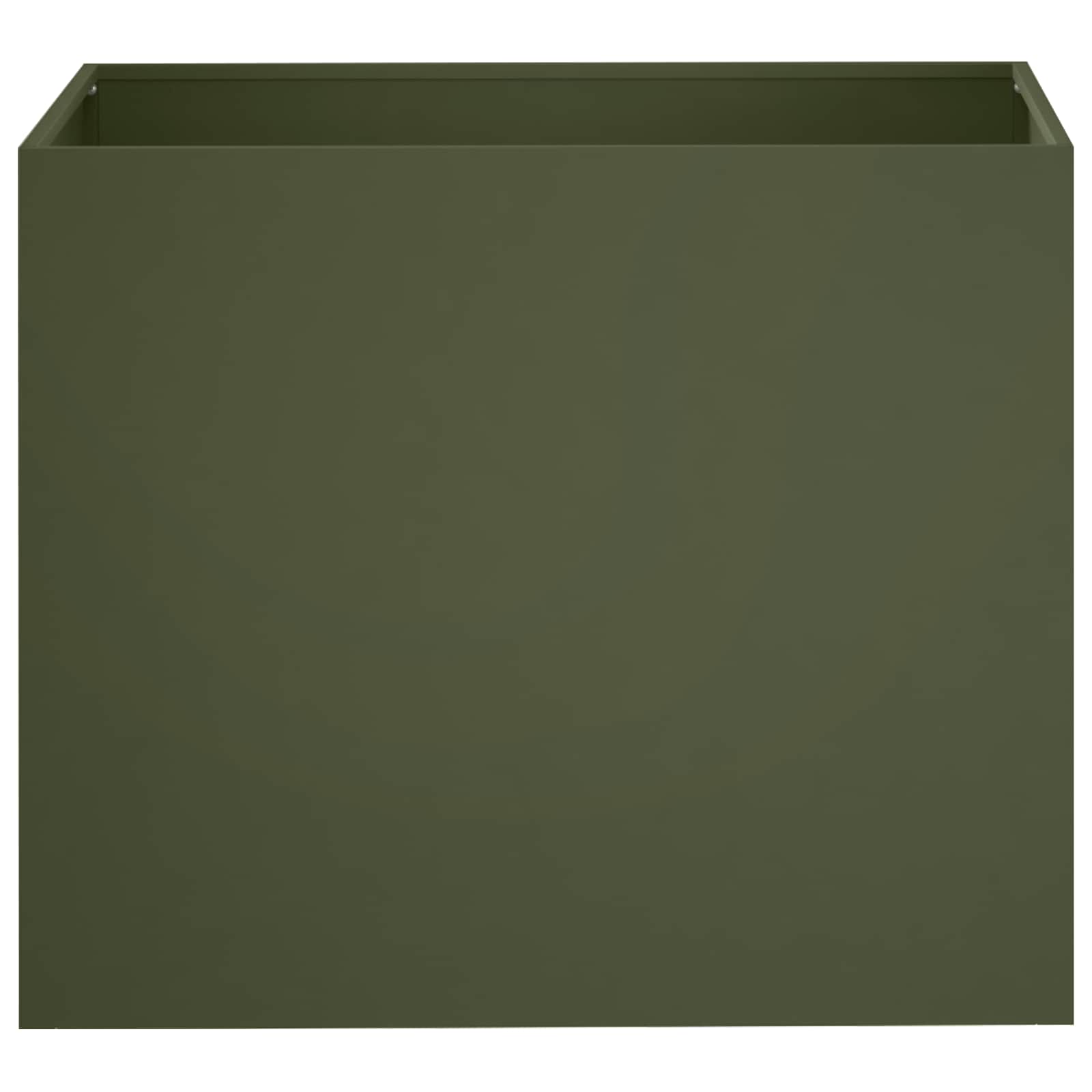 Plantenbak 2 st Olijfgroen 50 x 40 x 50 cm Koudgewalst staal image 4