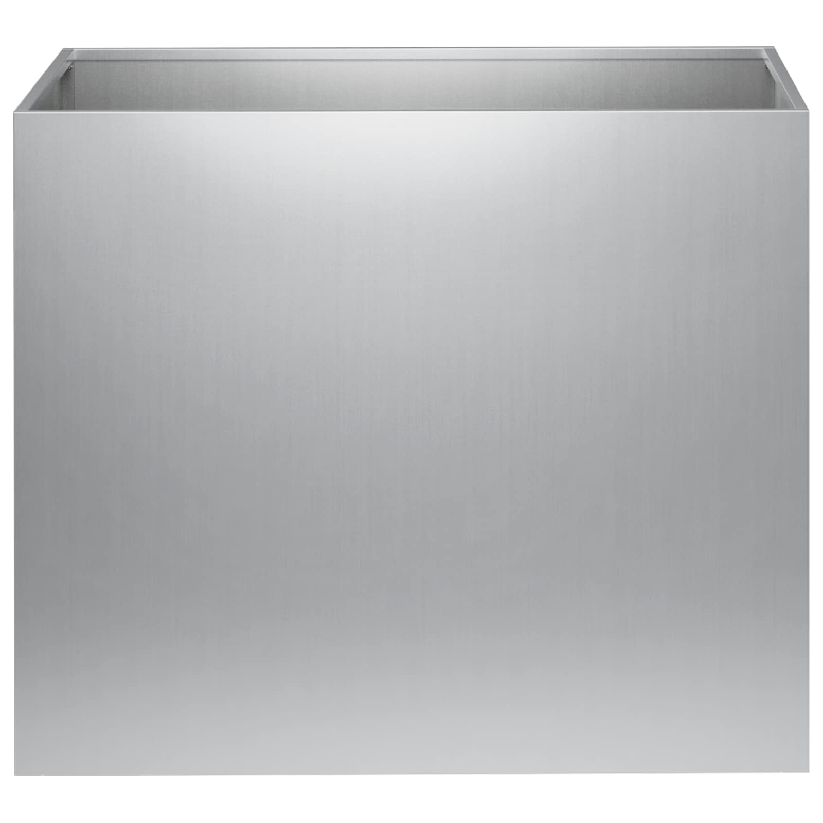 Plantenbak 2 st zilver 50 x 40 x 50 cm Gegalvaniseerd staal image 4