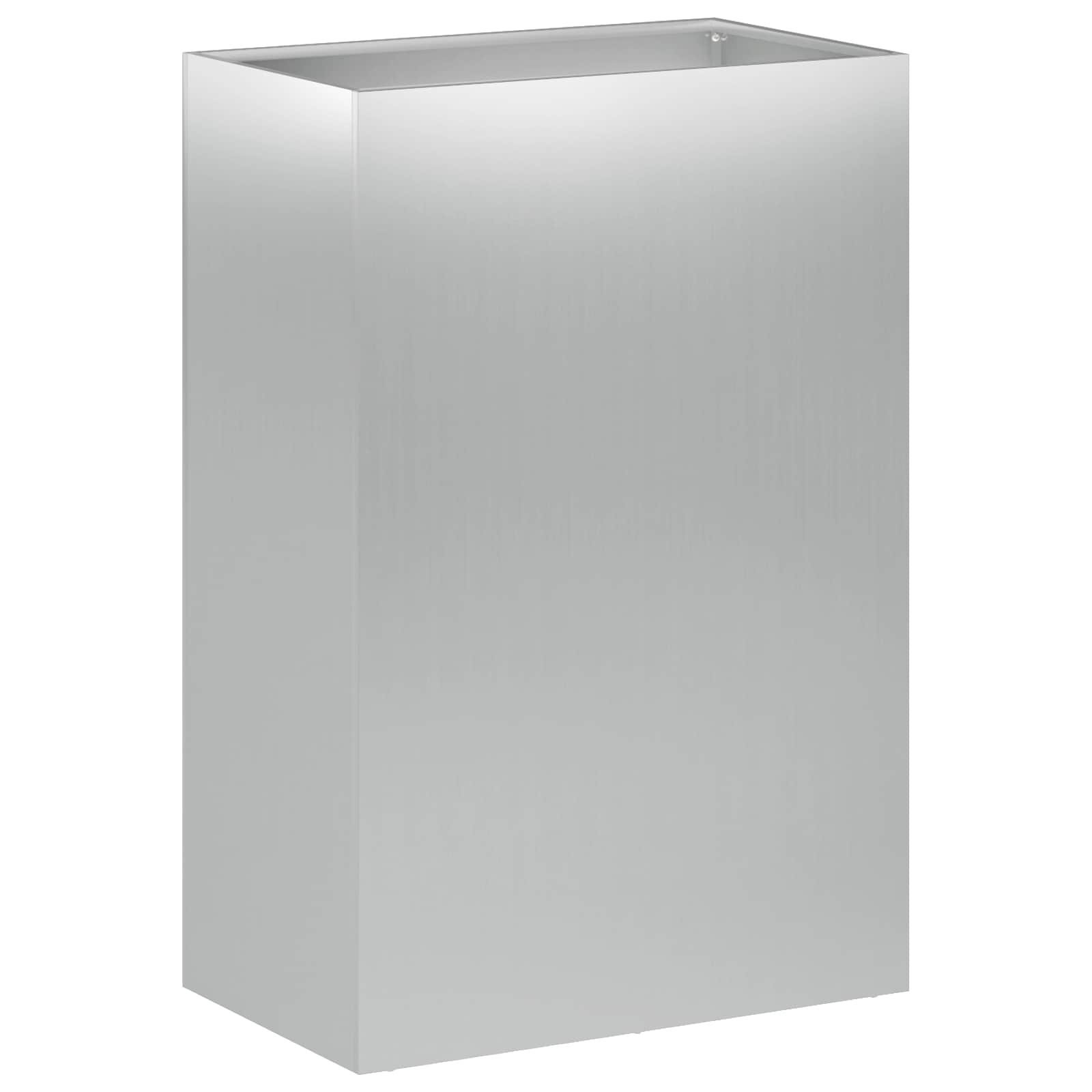 Plantenbak zilver 50 x 40 x 75 cm Gegalvaniseerd staal image 2