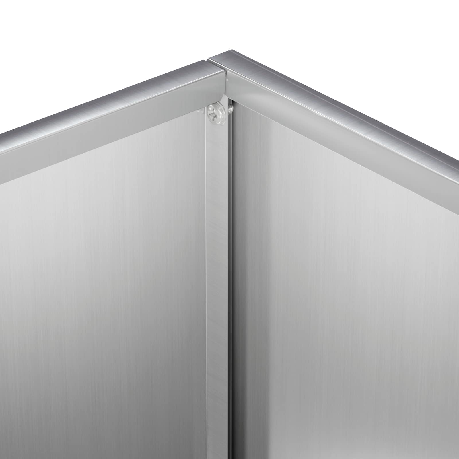 Plantenbak zilver 60 x 40 x 40 cm Gegalvaniseerd staal image 5