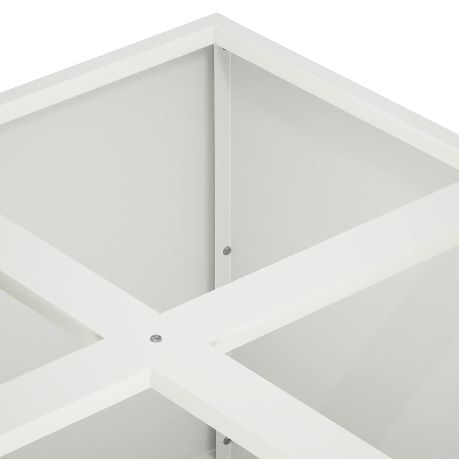 Plantenbak Wit 100 x 100 x 40 cm Koudgewalst staal image 5