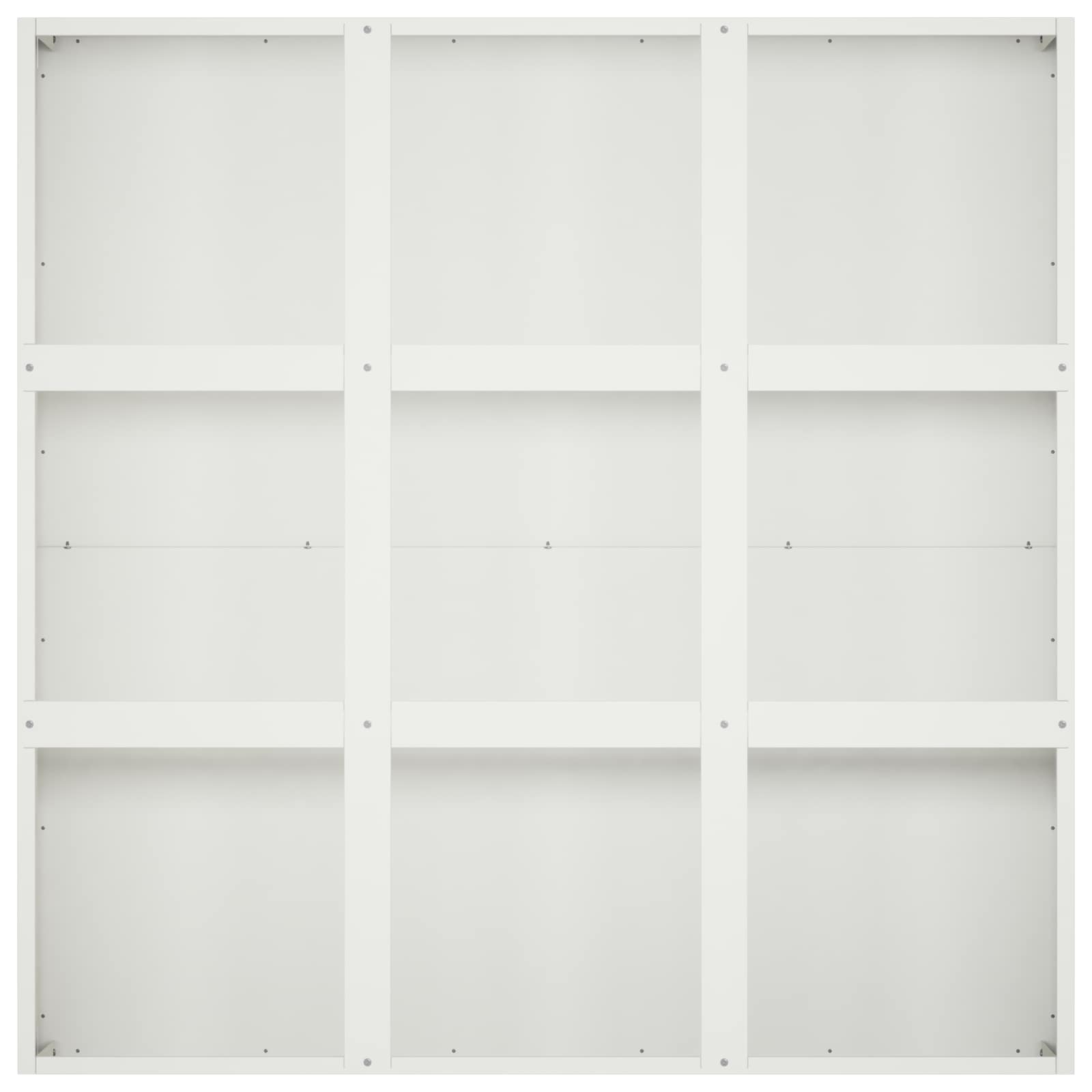 Plantenbak Wit 100 x 100 x 40 cm Koudgewalst staal image 4